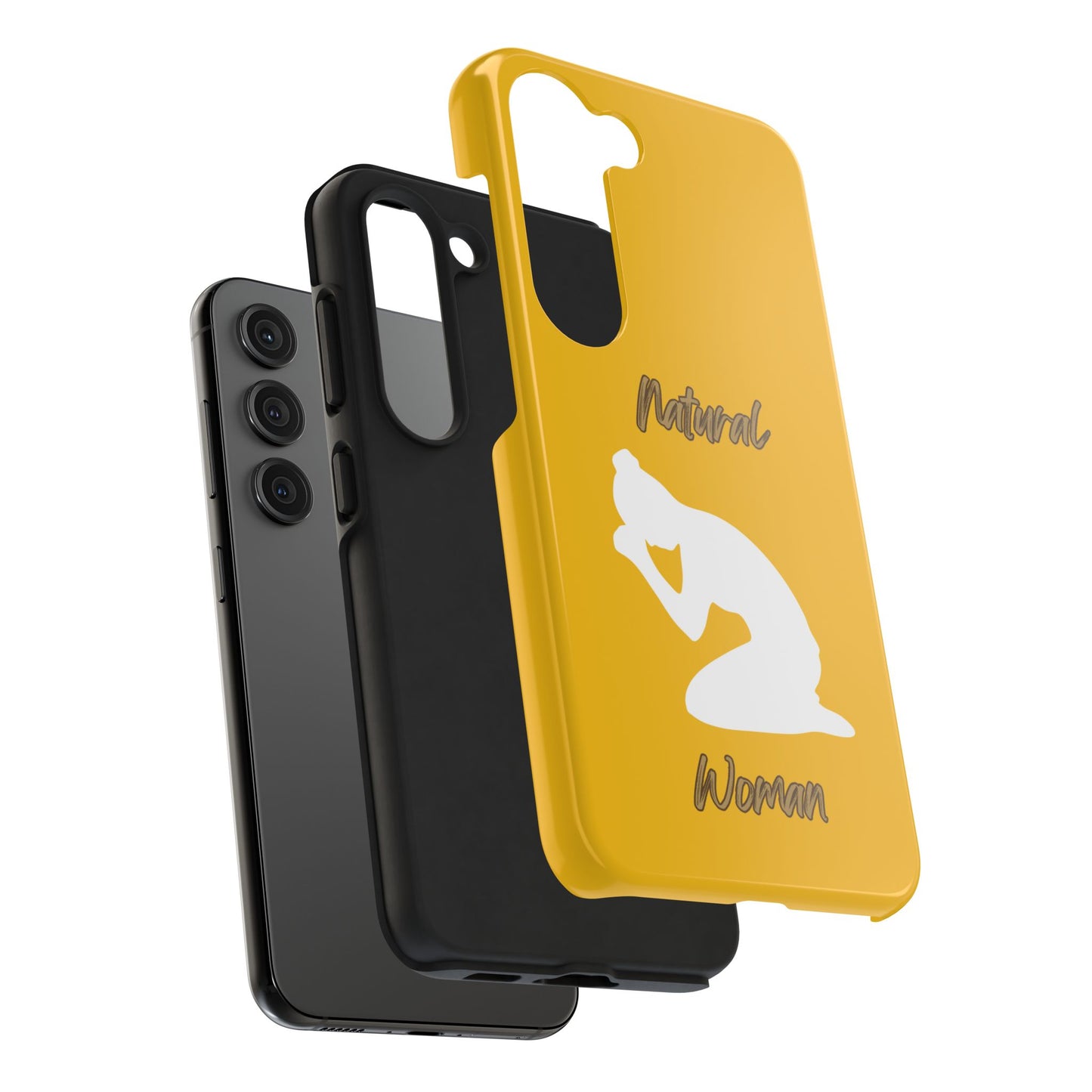 Natural Woman Pray (WL) Tough Phone Cases YELLOW