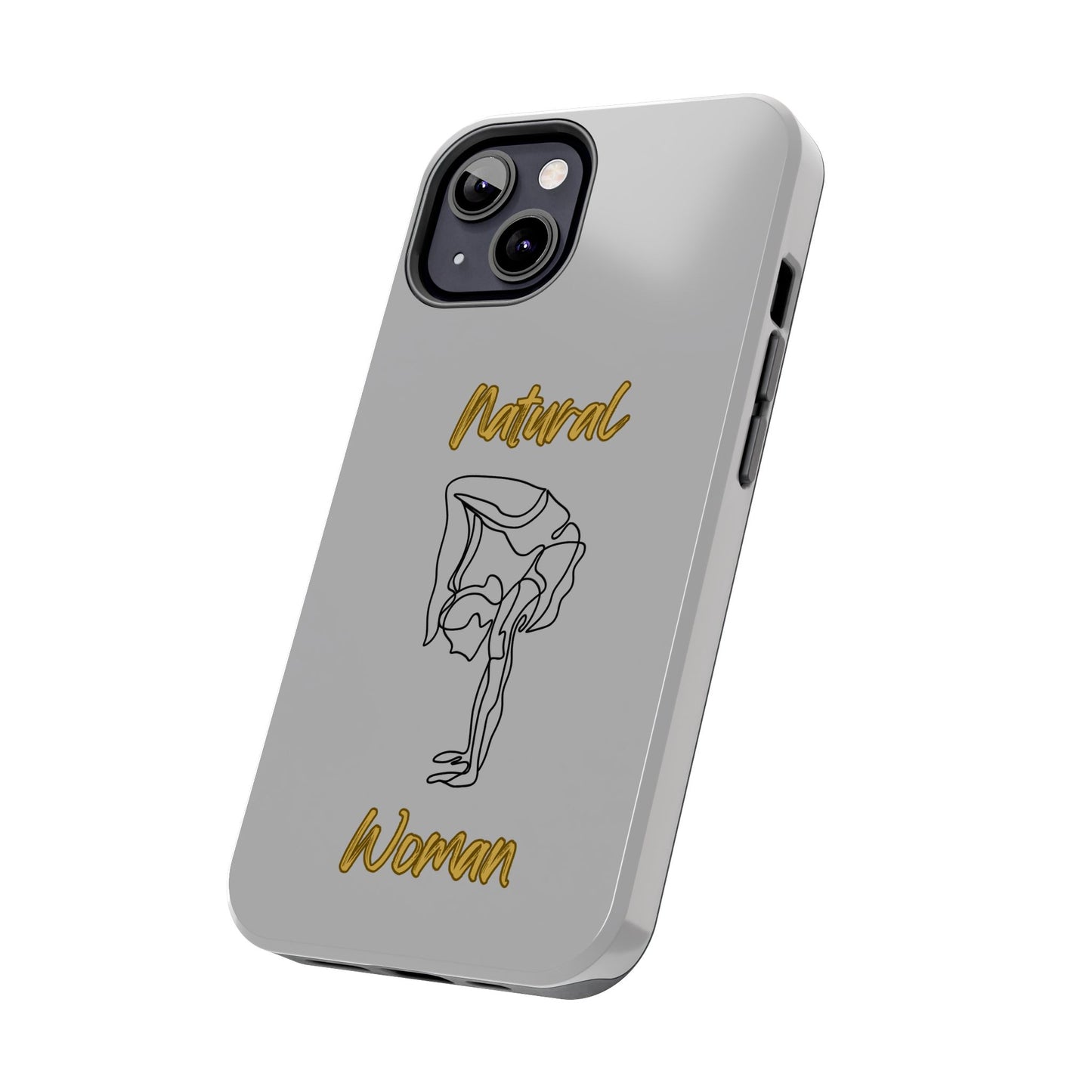 Natural Woman Flexible (BL)Tough Phone Cases LIGHT GREY