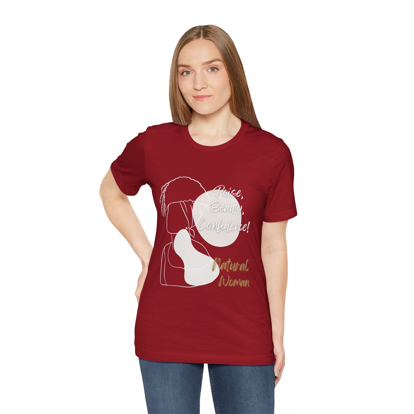 Natural Woman Puff (WL) Short Sleeve T-Shirt