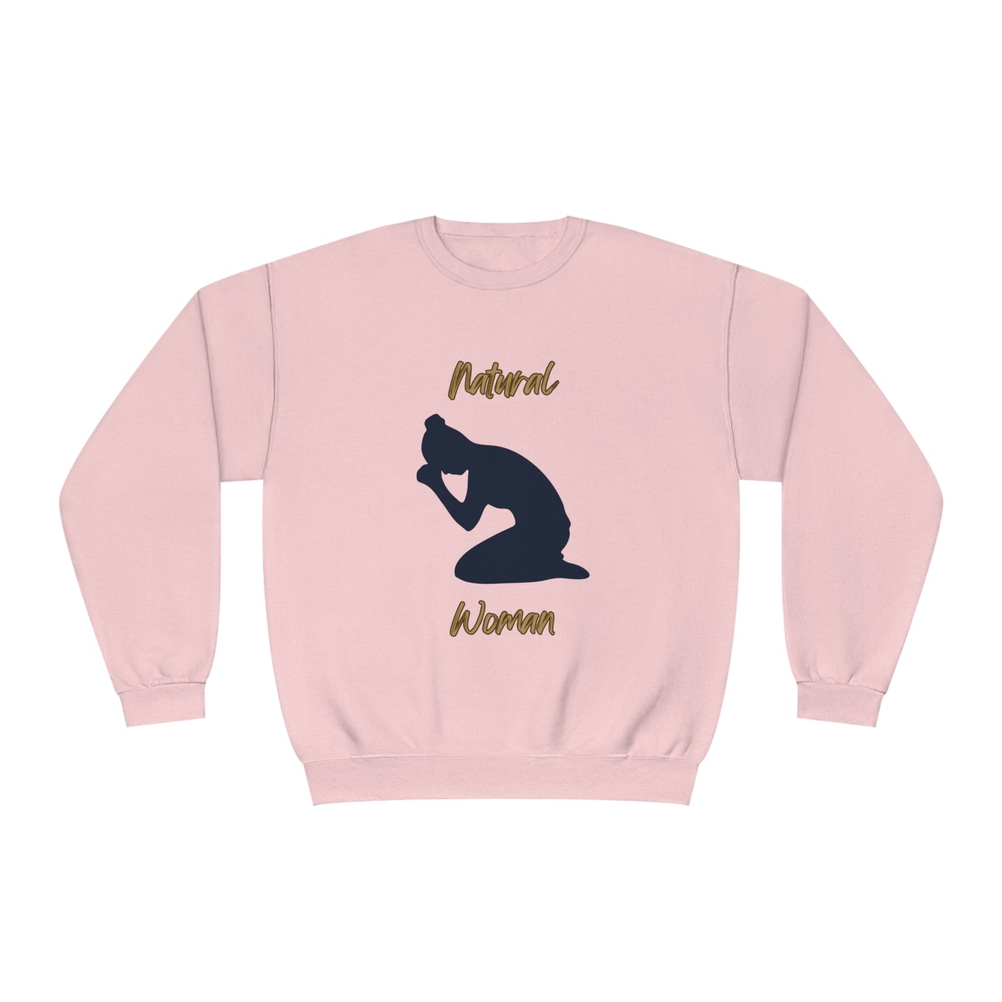 Natural Woman Pray (BL) Crewneck Sweatshirt