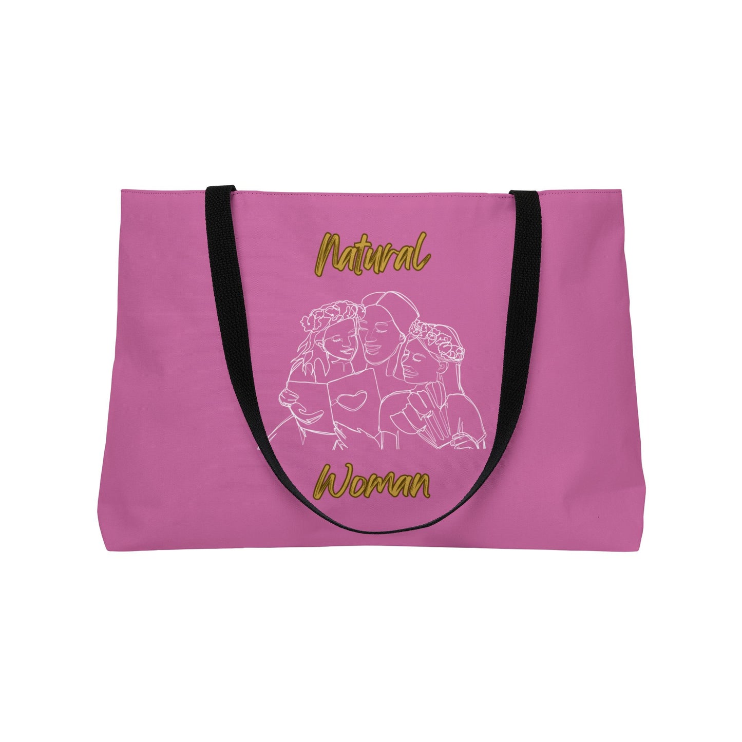 Natural Woman Me & My Girls (WL) Weekender Tote Bag LIGHT PINK