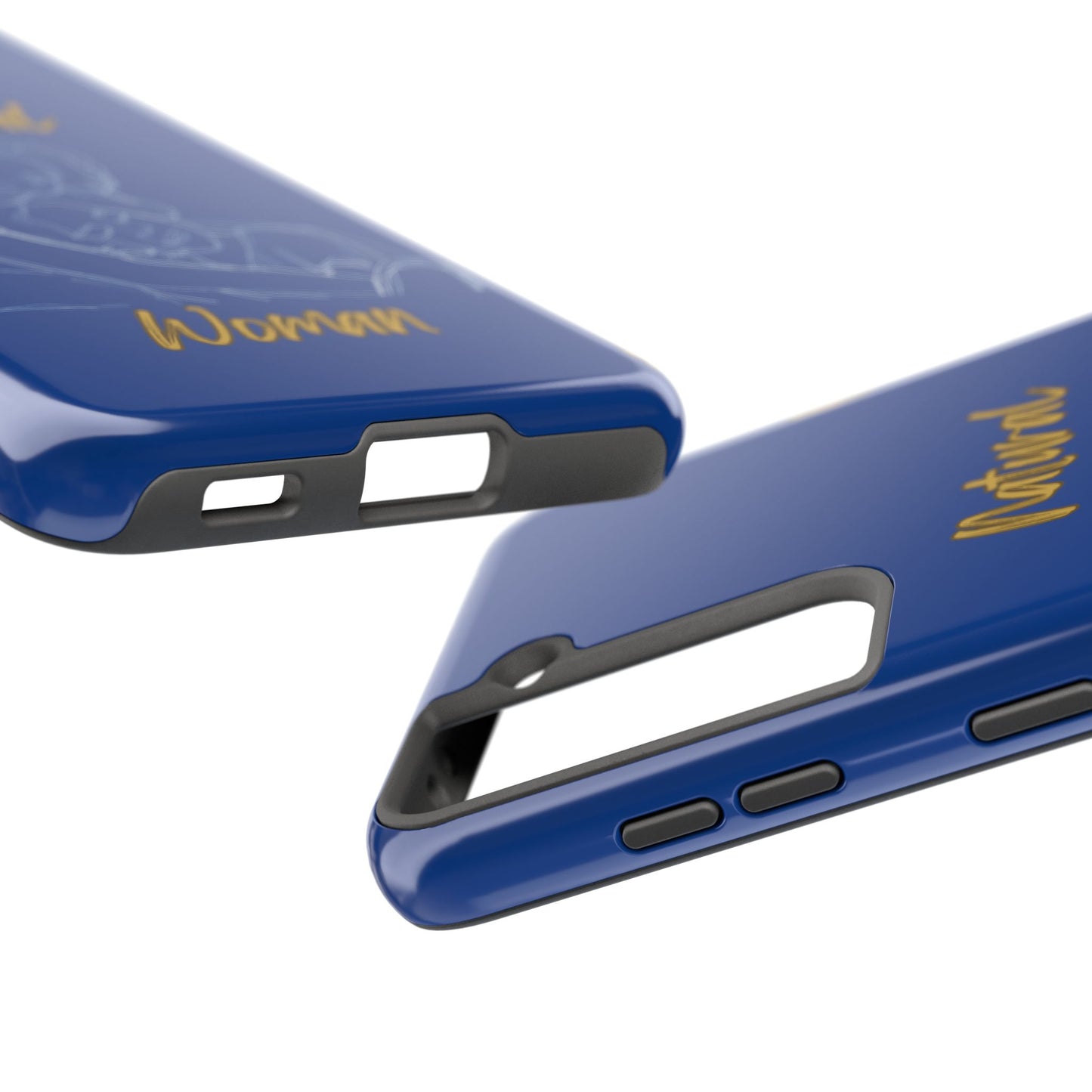 Natural Woman Loving Embrace (WL)Tough Phone Cases DARK BLUE