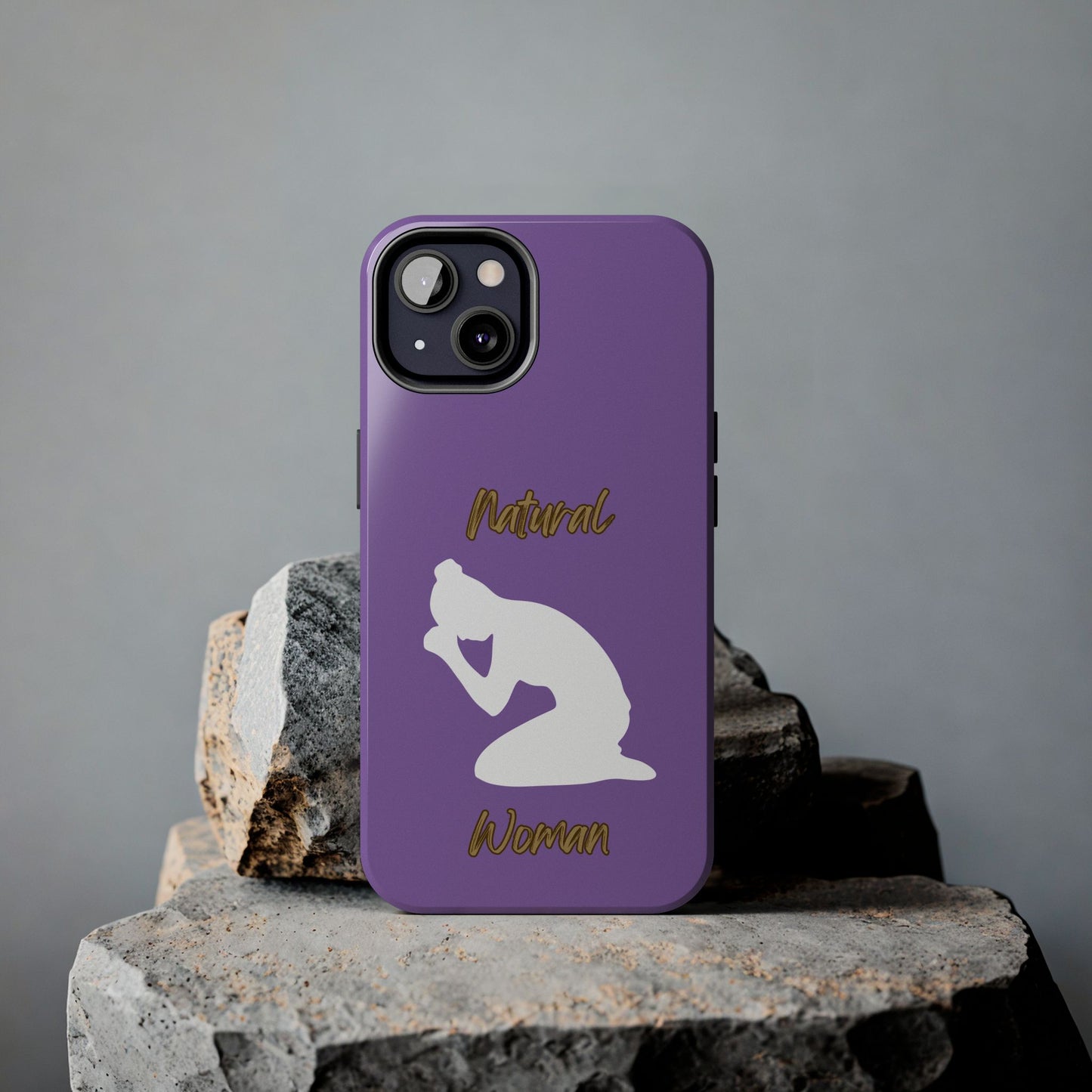 Natural Woman Pray (WL) Tough Phone Cases LIGHT PURPLE