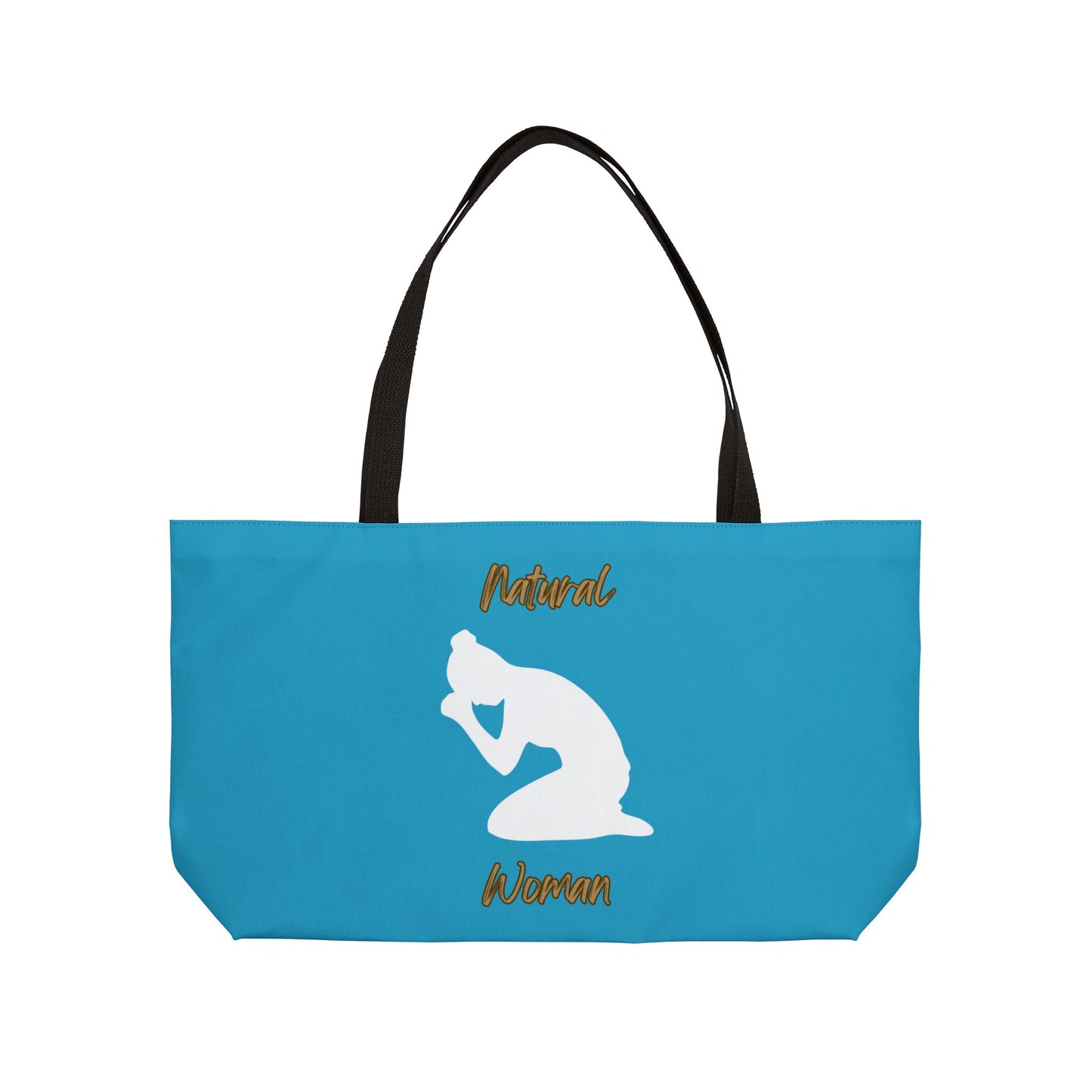 Natural Woman Pray (WL) Weekender Tote Bag TURQUOISE