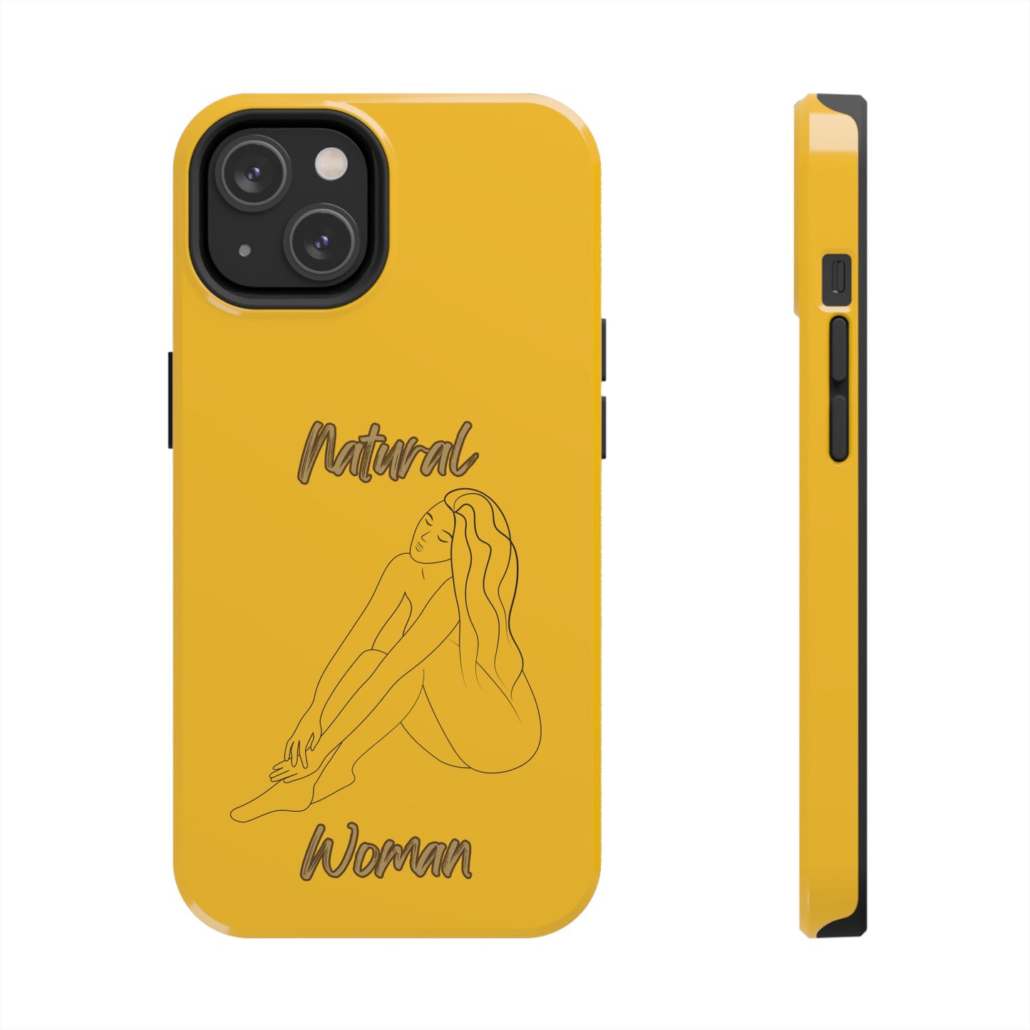 Natural Woman Beauty (BL) Tough Phone Cases YELLOW