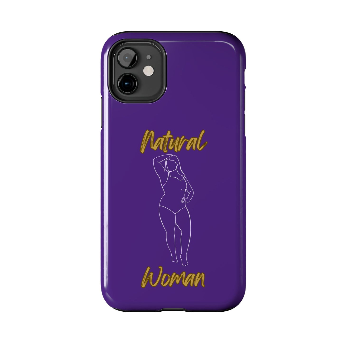 Natural Woman Looking Good (WL)Tough Phone Cases PURPLE