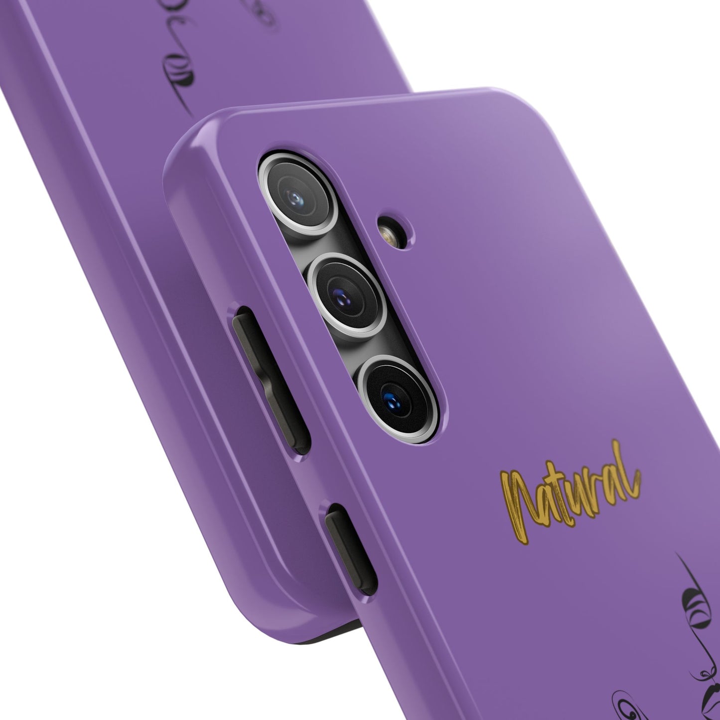 Natural Woman Music In My Soul (BL)Tough Phone Cases LIGHT PURPLE