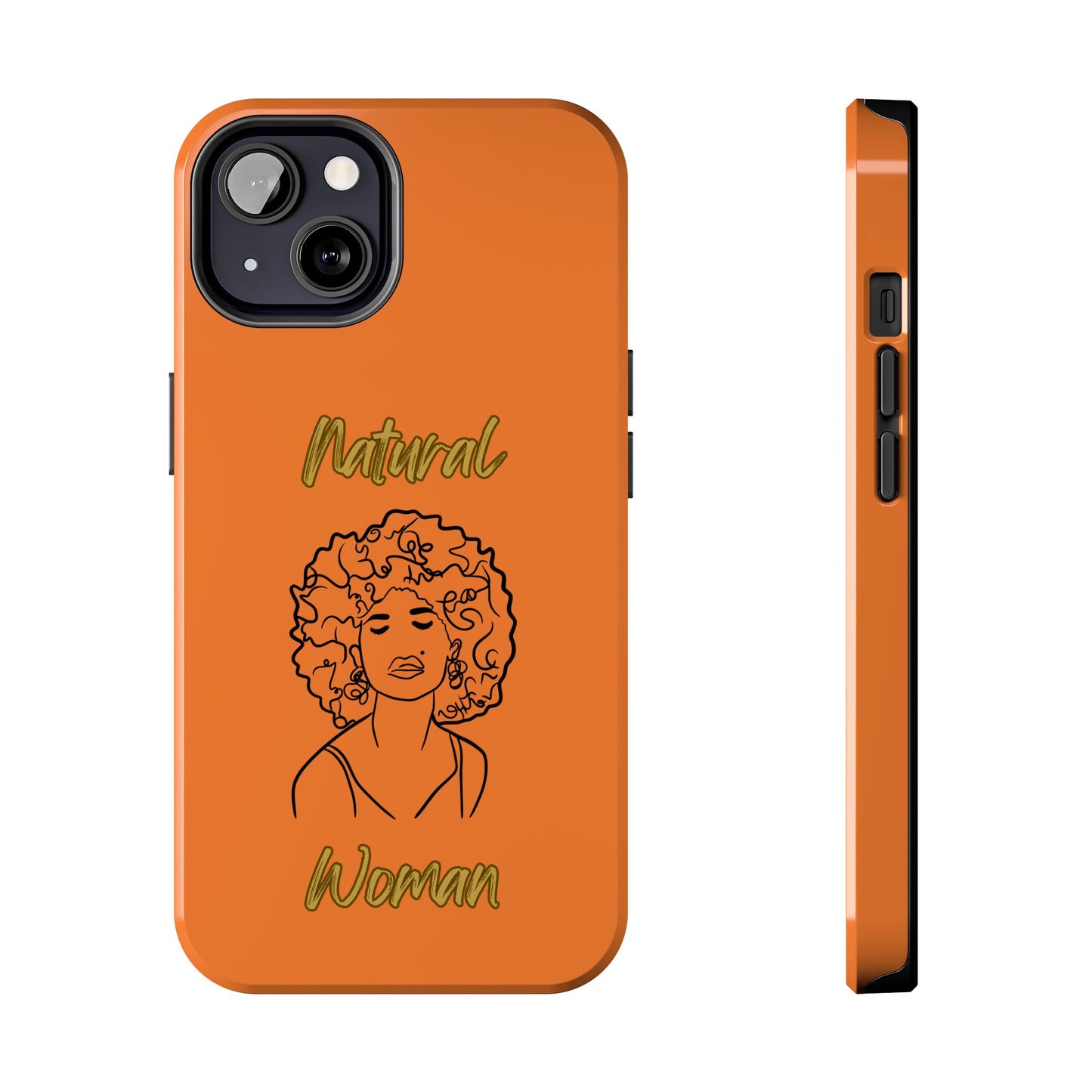 Natural Woman All About Me (BL)Tough Phone Cases CRUSTA