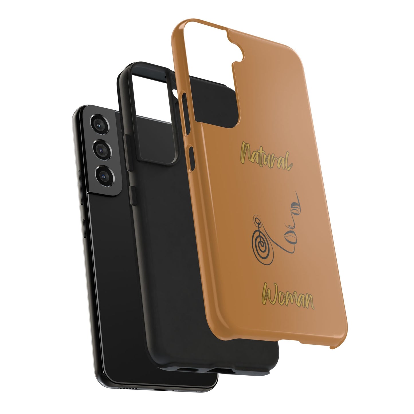 Natural Woman Music In My Soul (BL)Tough Phone Cases LIGHT BROWN