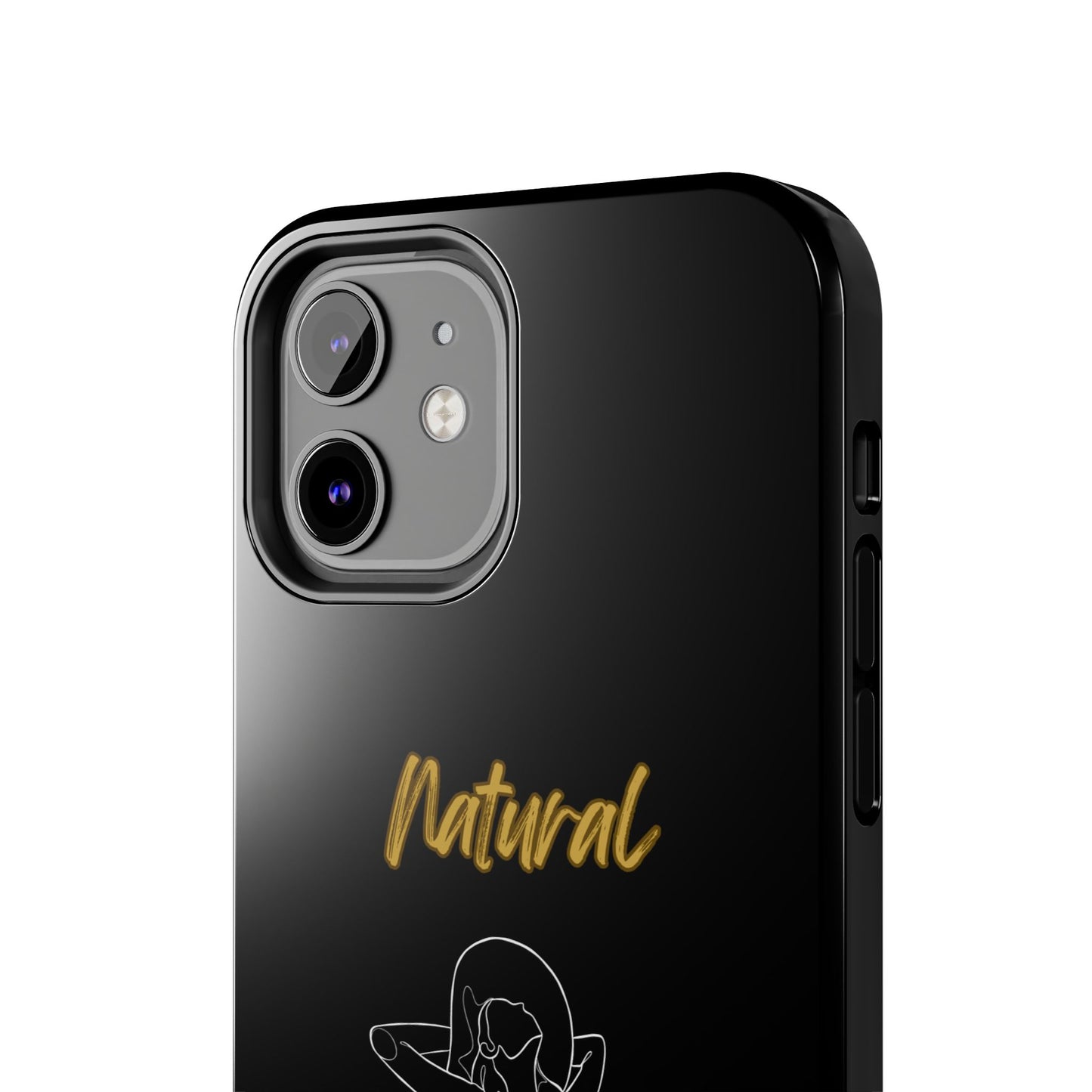 Natural Woman Sun Fun (WL)Tough Phone Cases BLACK