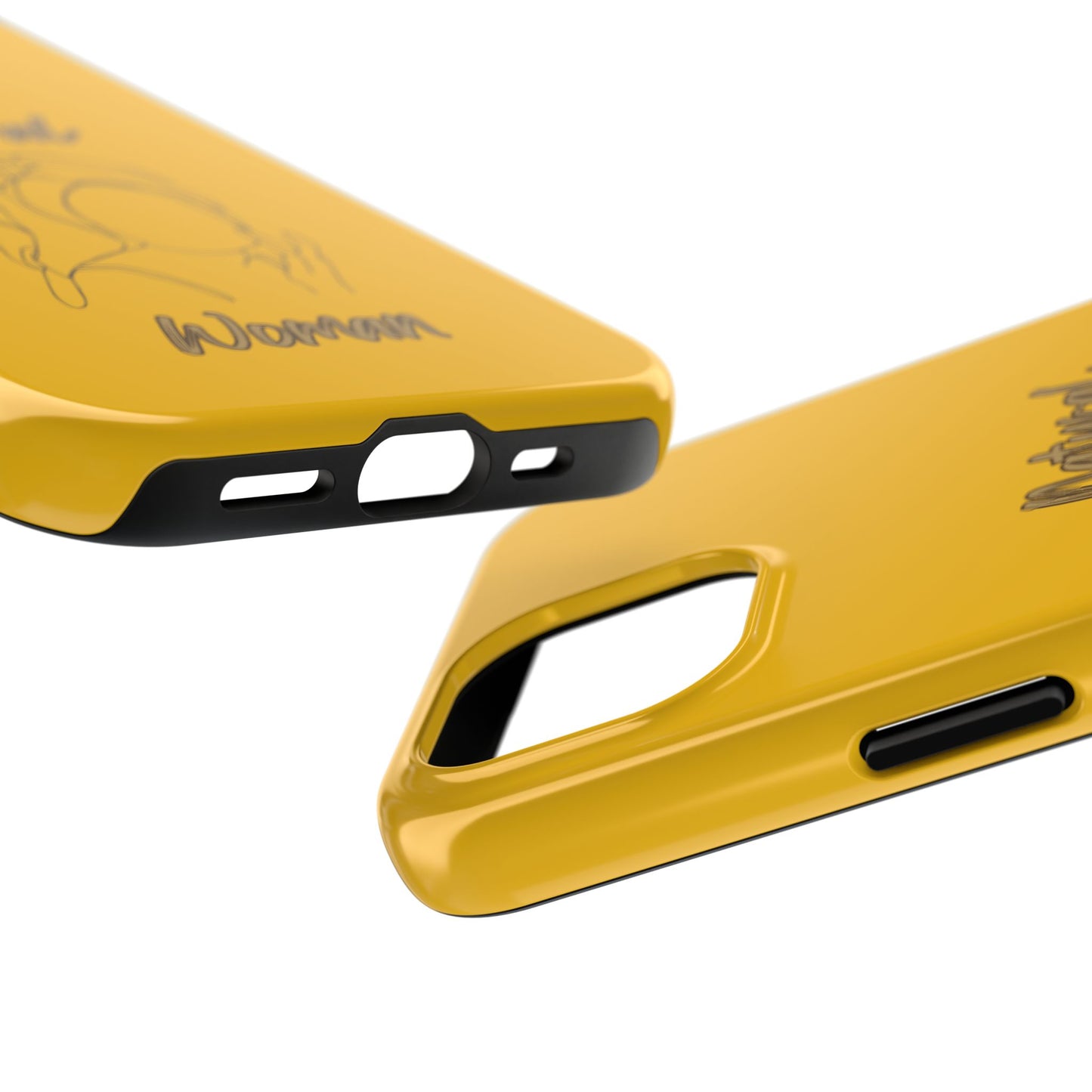 Natural Woman Towel Wrapped (BL)Tough Phone Cases YELLOW