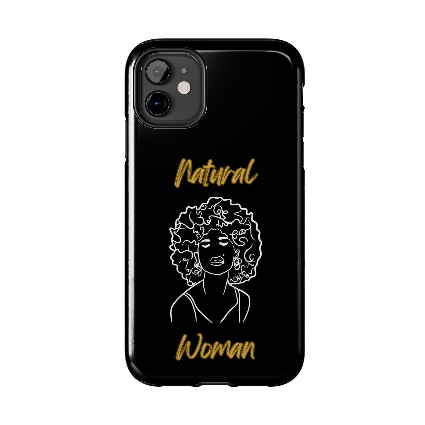 Natural Woman All About Me (WL)Tough Phone Cases BLACK