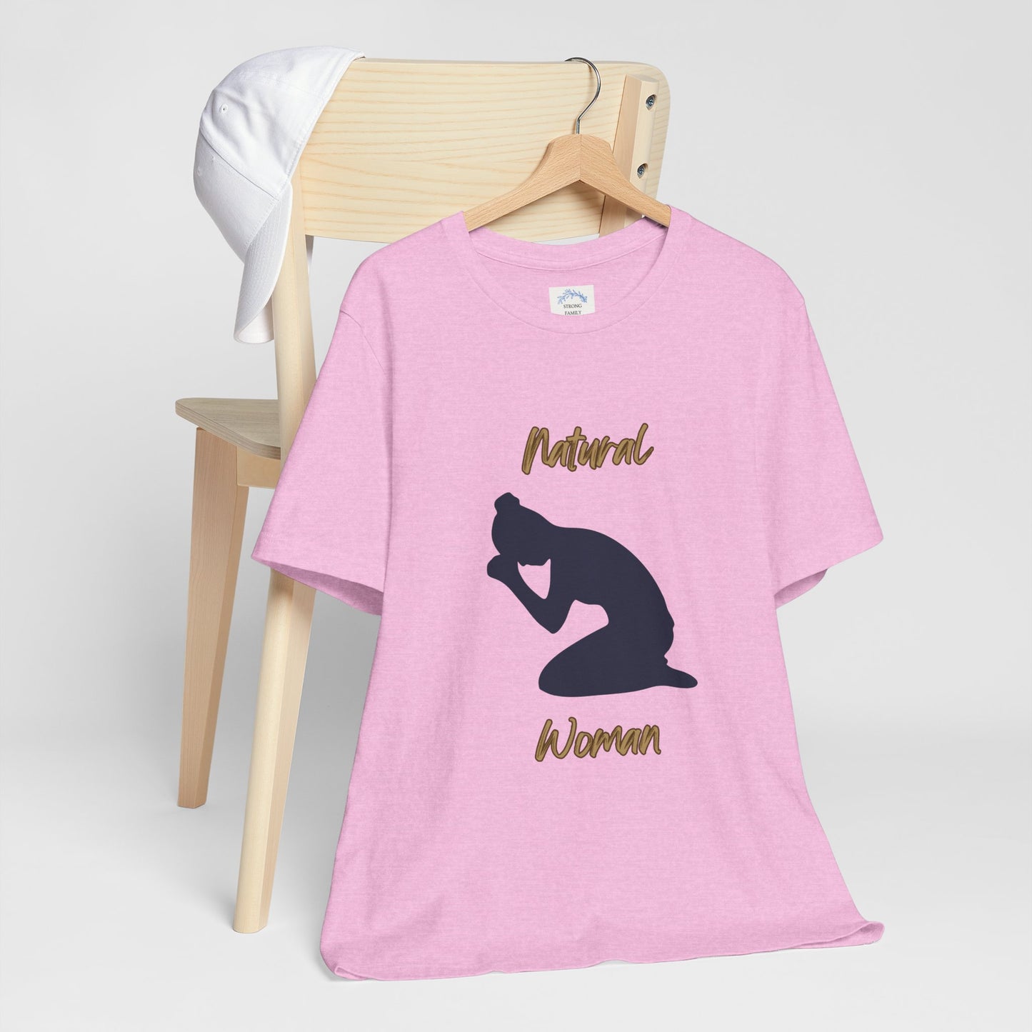 Natural Woman Pray (BL) Short Sleeve T-Shirt