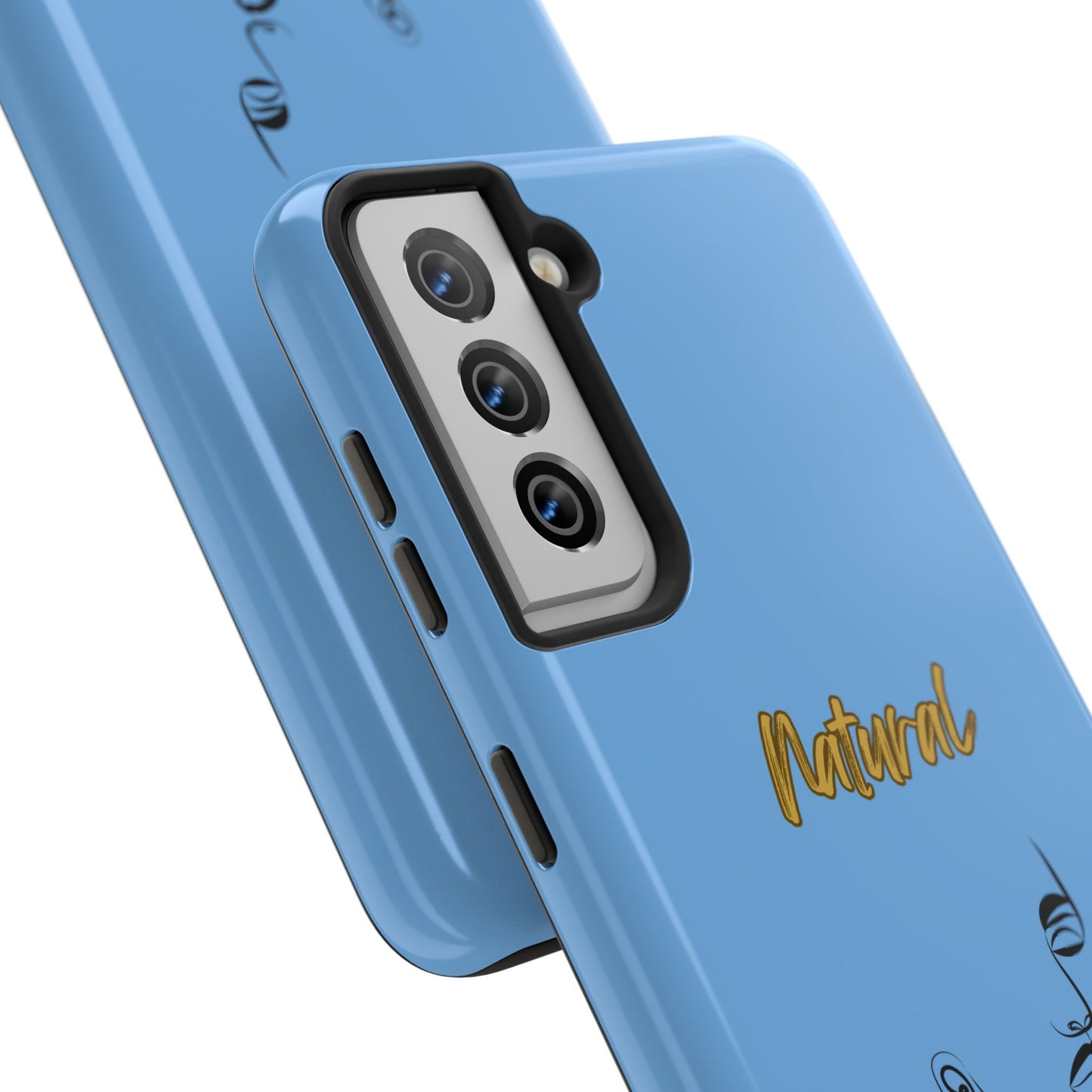 Natural Woman Music In My Soul (BL)Tough Phone Cases LIGHT BLUE