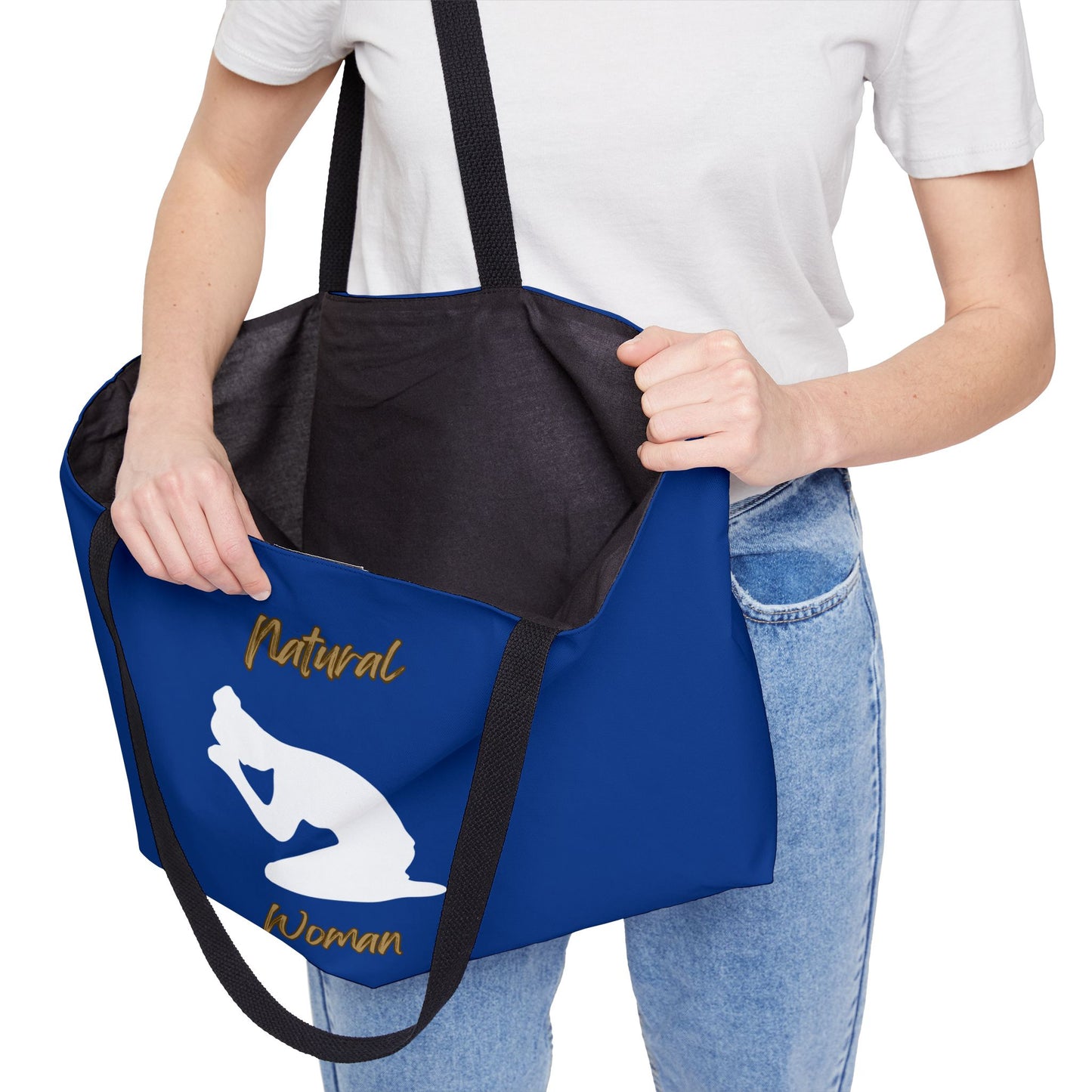Natural Woman Pray (WL) Weekender Tote Bag DARK BLUE
