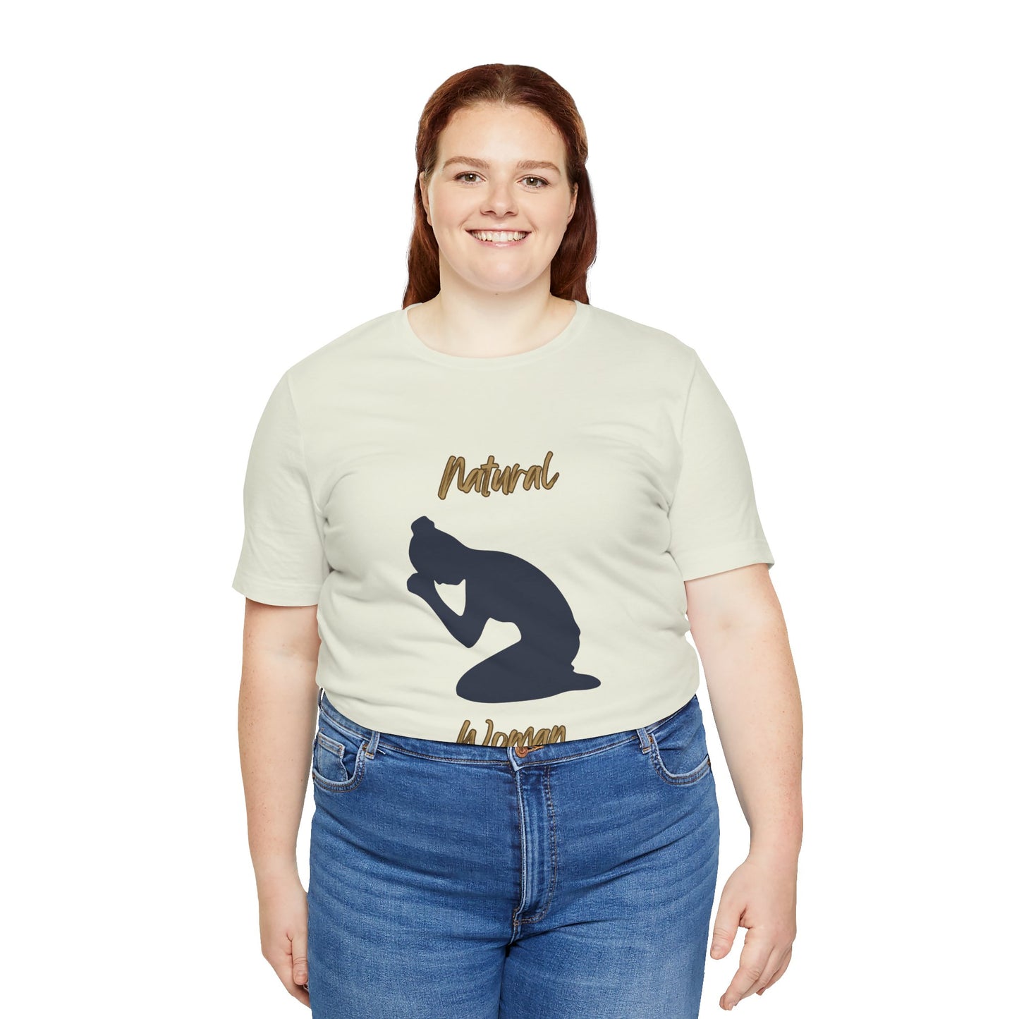 Natural Woman Pray (BL) Short Sleeve T-Shirt