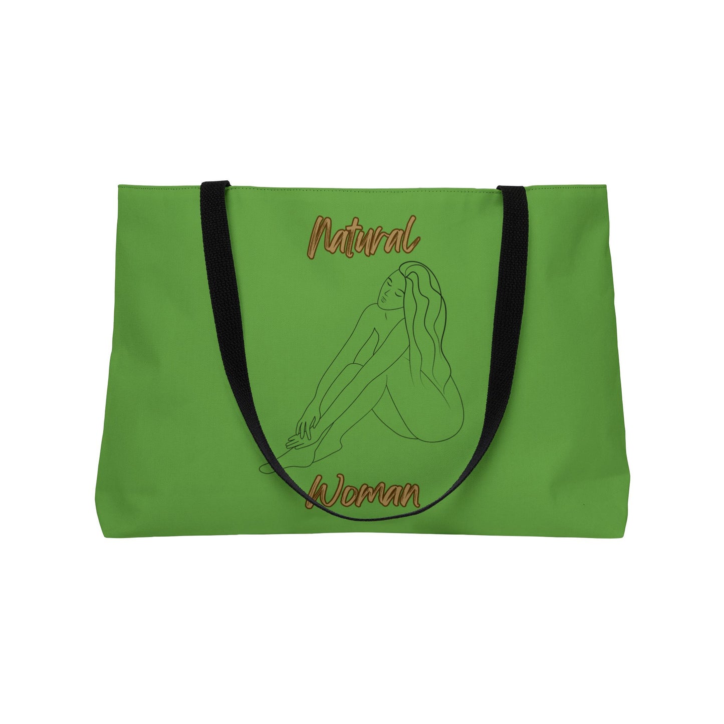 Natural Woman Beauty (BL) Weekender Tote Bag GREEN