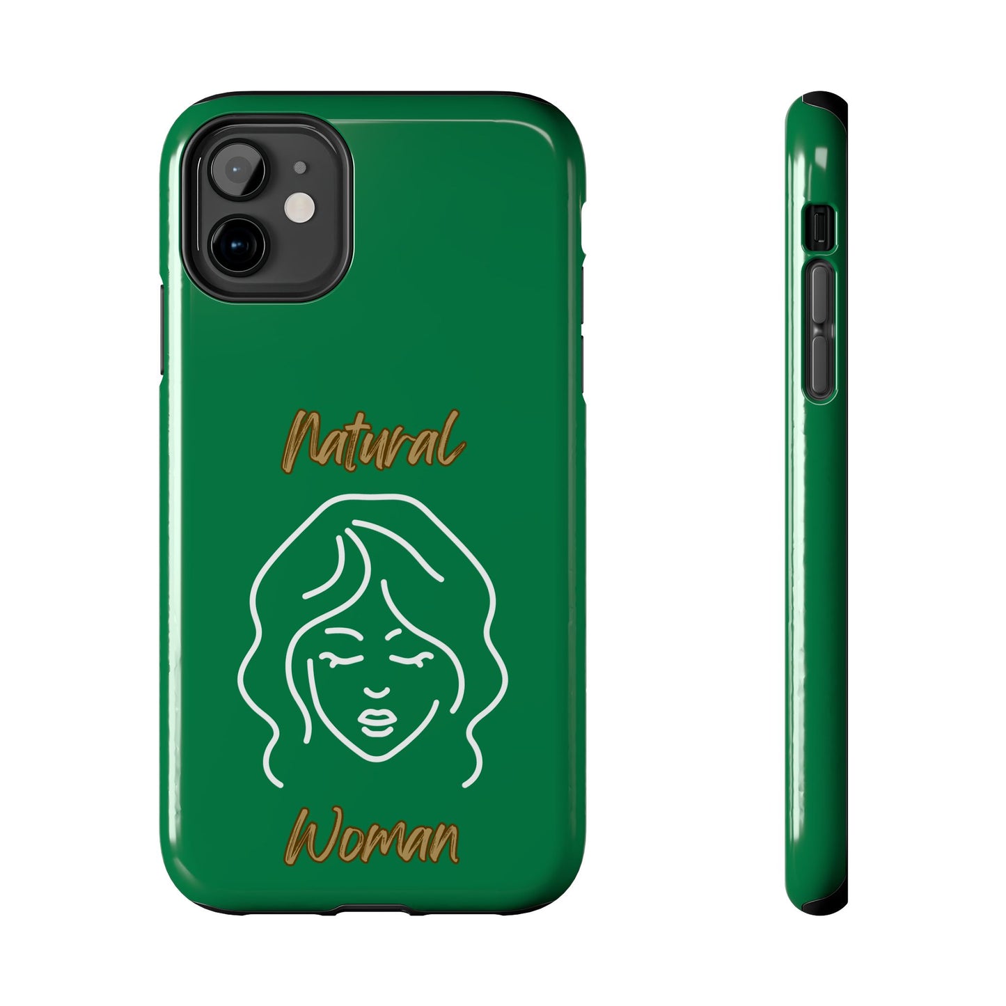 Natural Woman Modest (WL)Tough Phone Cases DARK GREEN