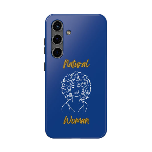 Natural Woman All About Me (WL)Tough Phone Cases DARK BLUE