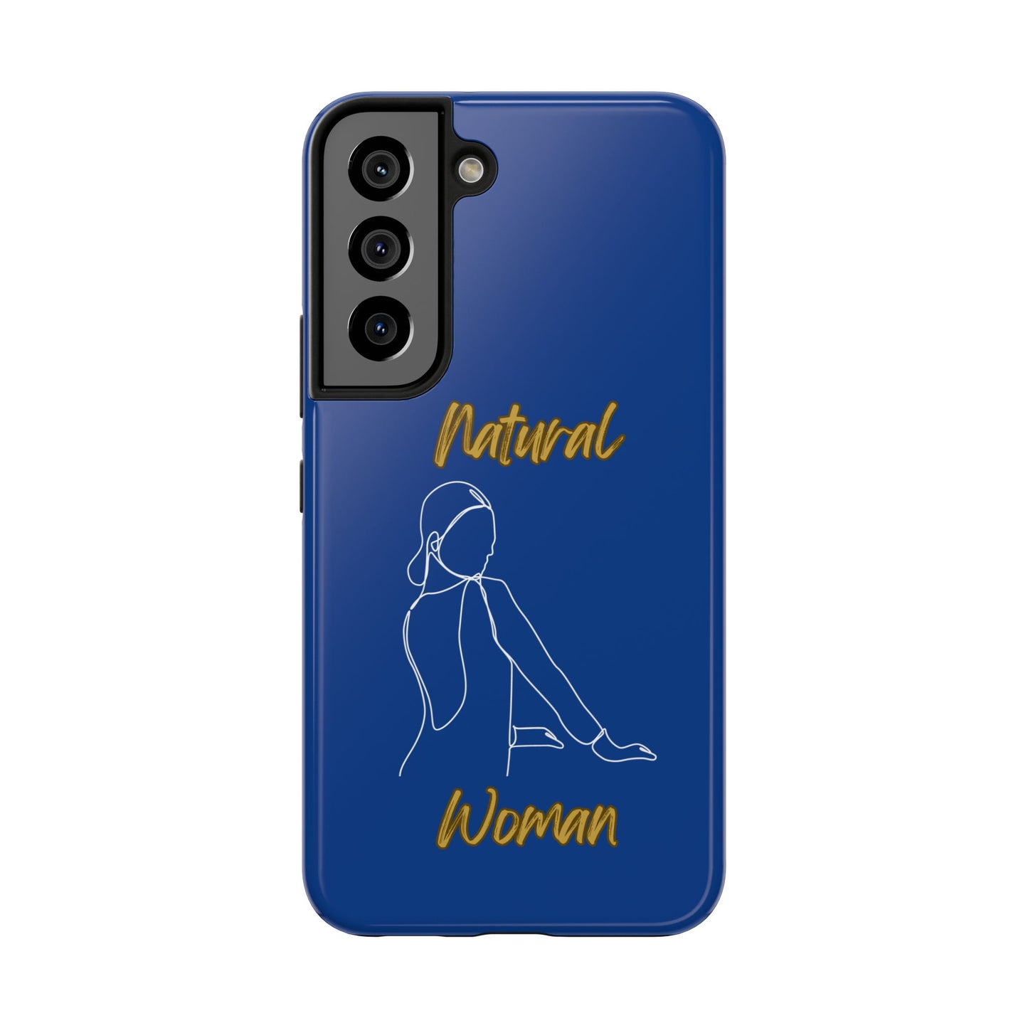 Natural Woman Hands Free (WL)Tough Phone Cases DARK BLUE