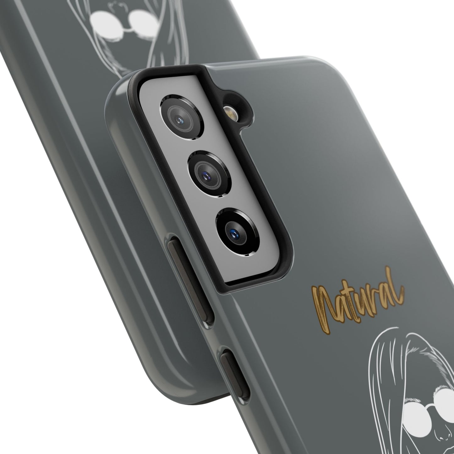 Natural Woman Shades (WL)Tough Phone Cases DARK GREY