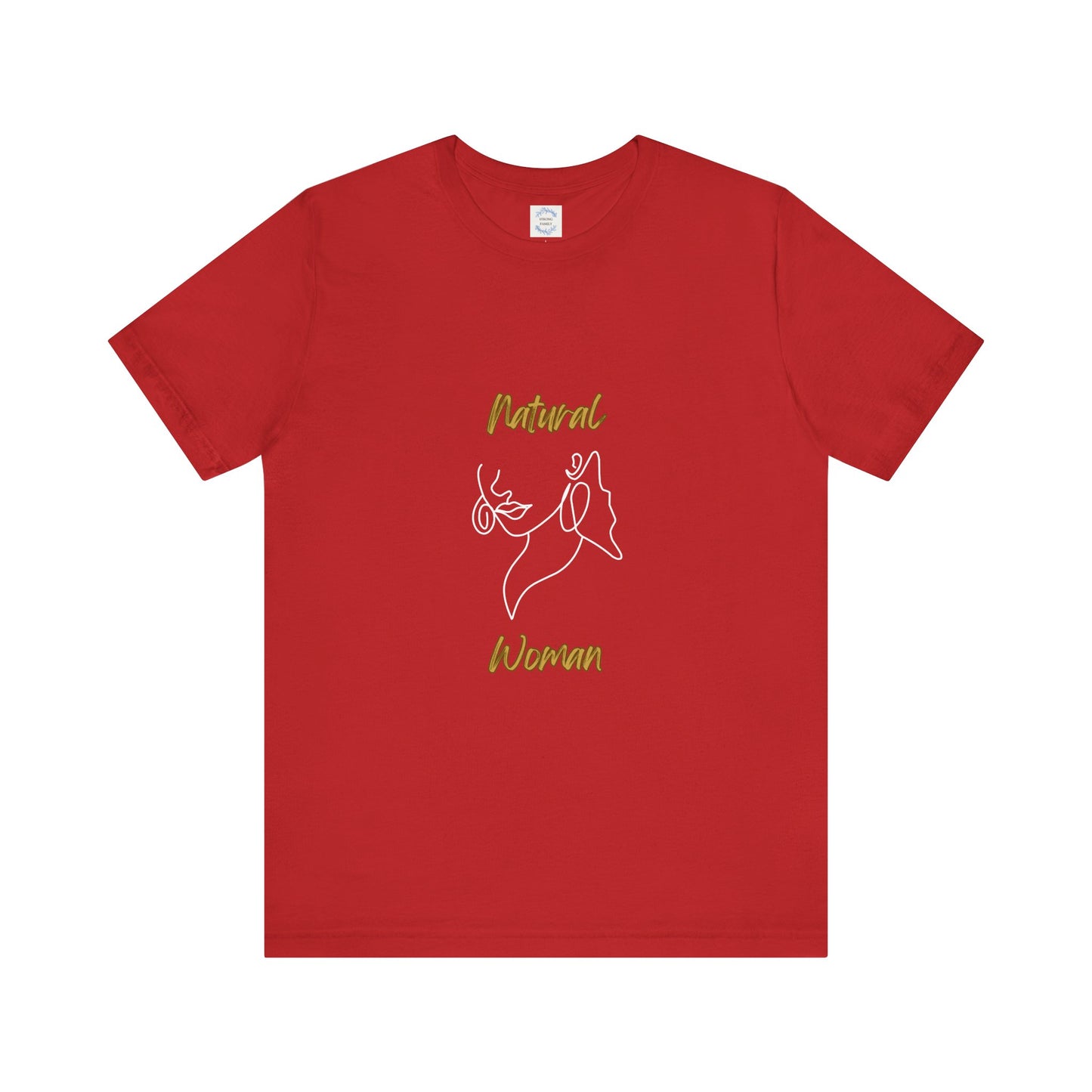 Natural Woman Lips (WL) Short Sleeve T-Shirt