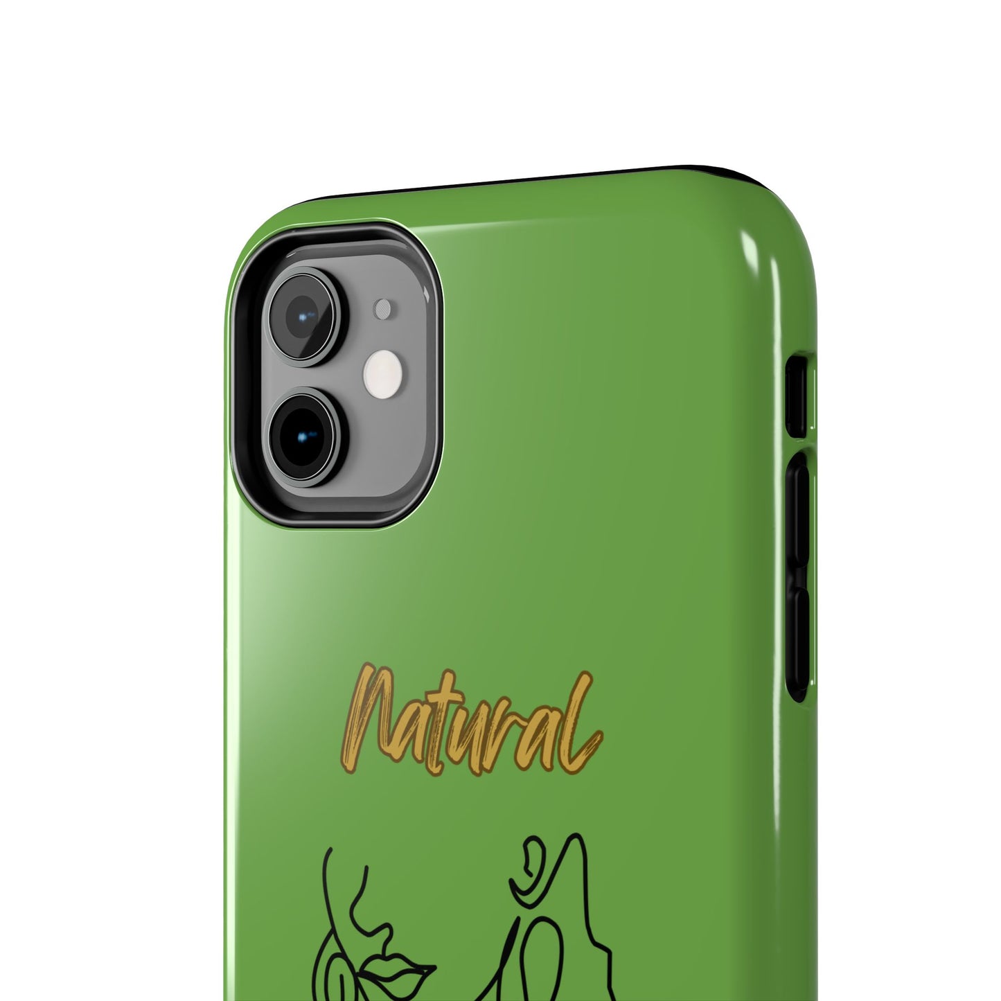 Natural Woman Lips (BL)Tough Phone Cases GREEN