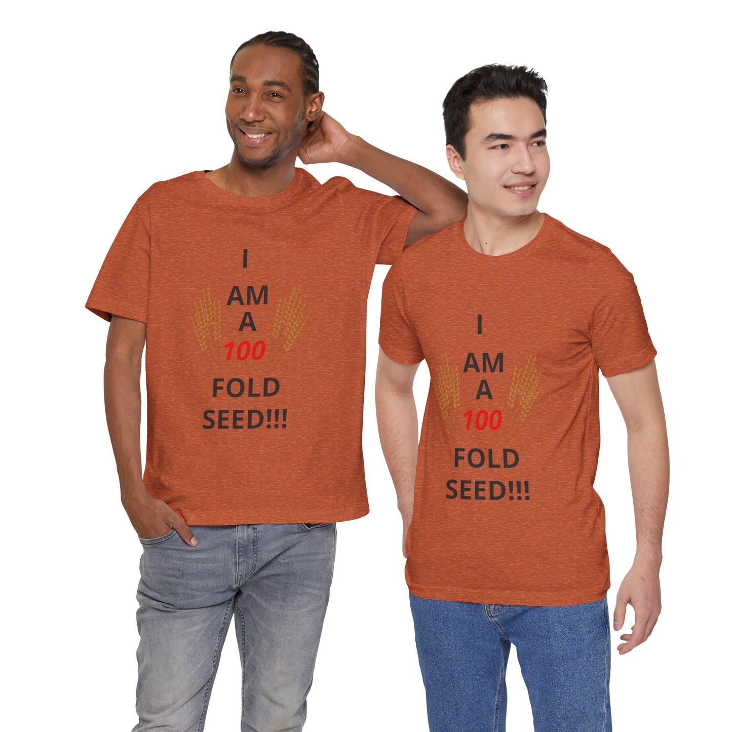 100-FOLD SEED (BL) T-Shirt