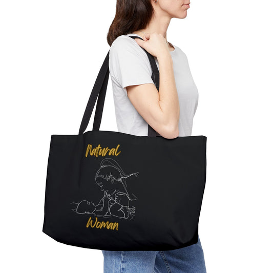 Natural Woman New Life (WL) Weekender Tote Bag BLACK