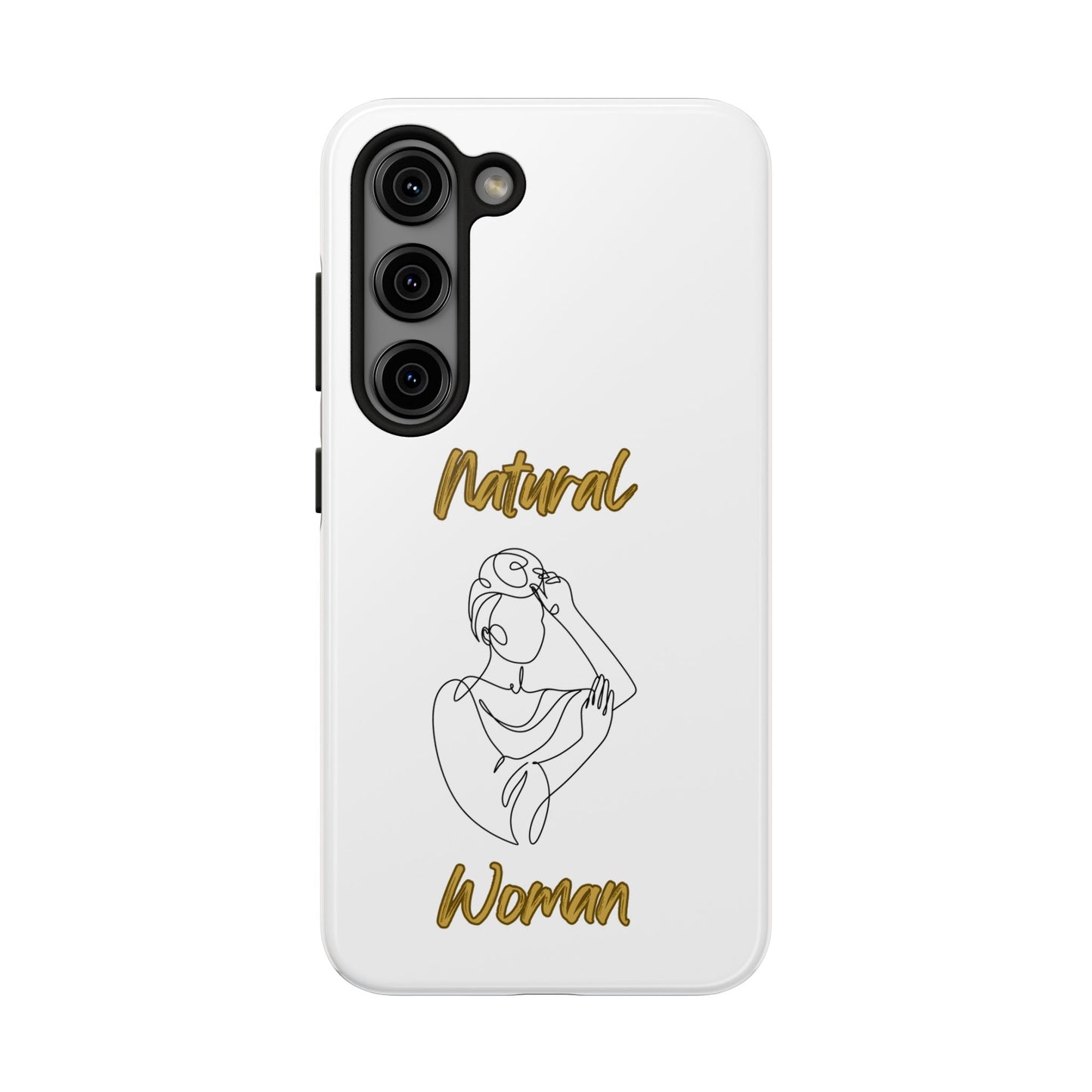 Natural Woman Style (BL)Tough Phone Cases WHITE