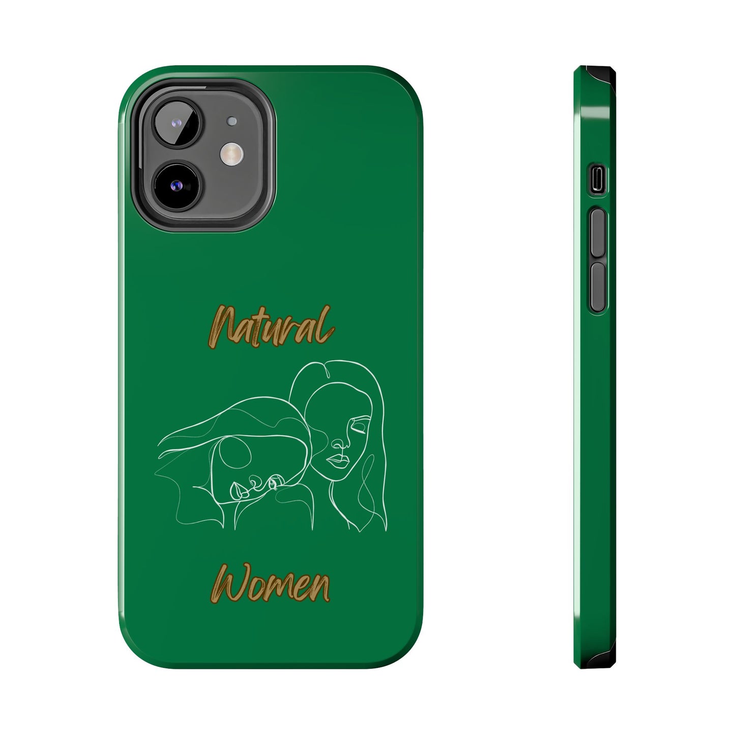 Natural Woman Sisters (WL)Tough Phone Cases DARK GREEN