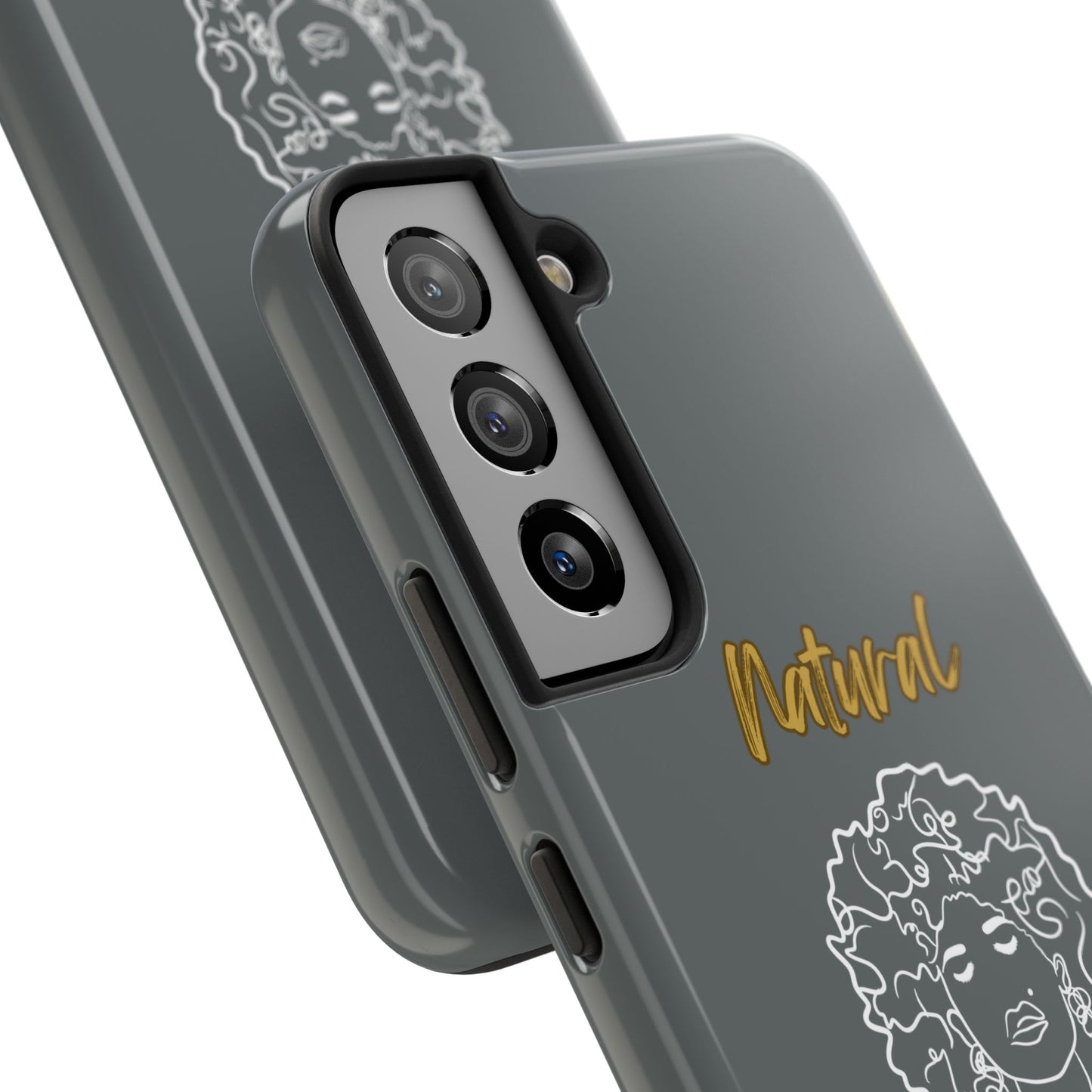 Natural Woman All About Me (WL)Tough Phone Cases DARK GREY