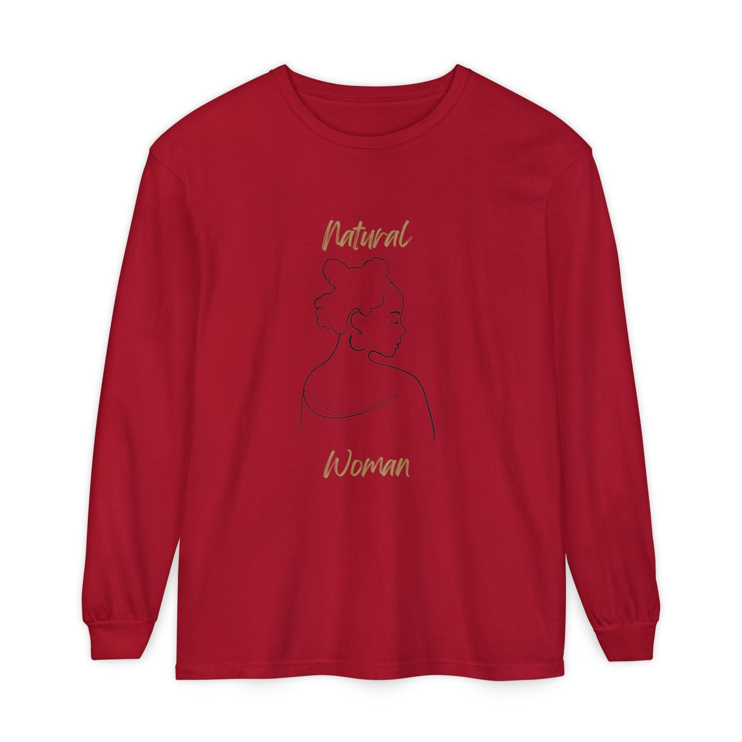 Natural Woman Twists (BL) Long Sleeve T-Shirt