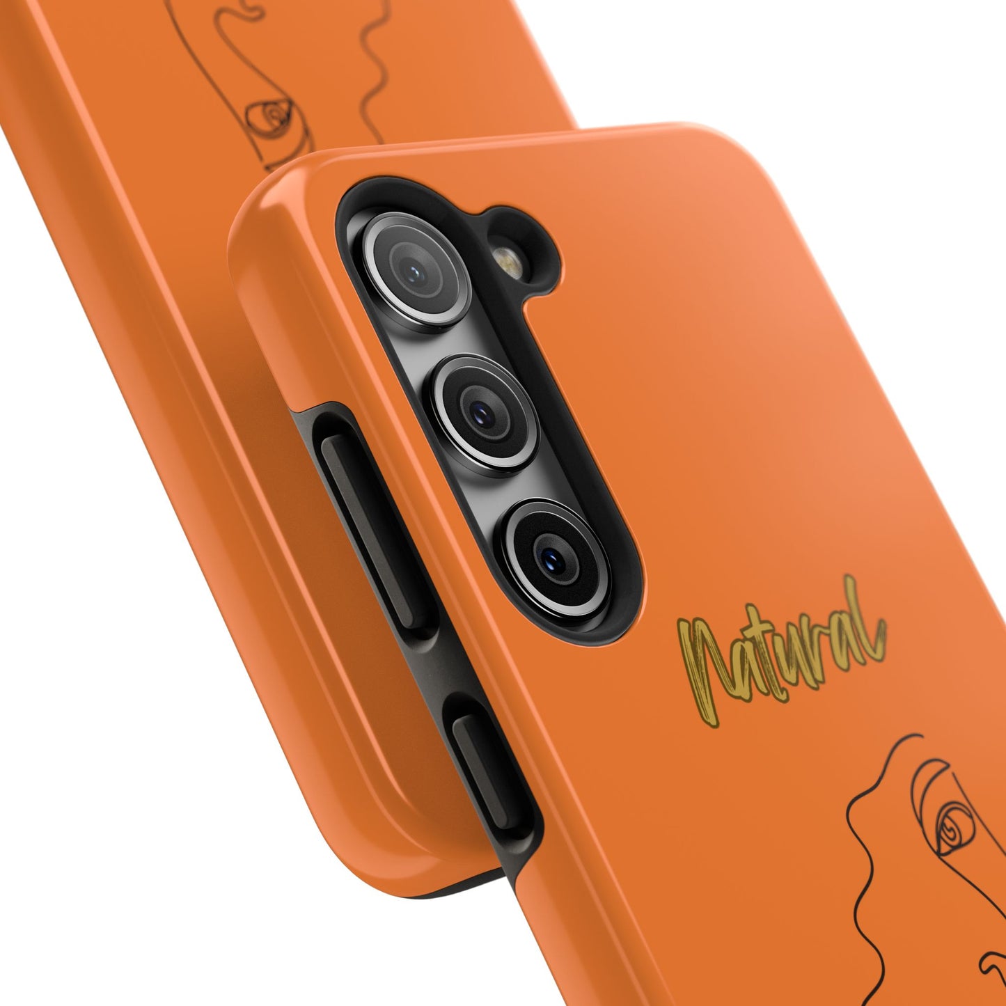 Natural Woman Peekaboo (BL)Tough Phone Cases CRUSTA