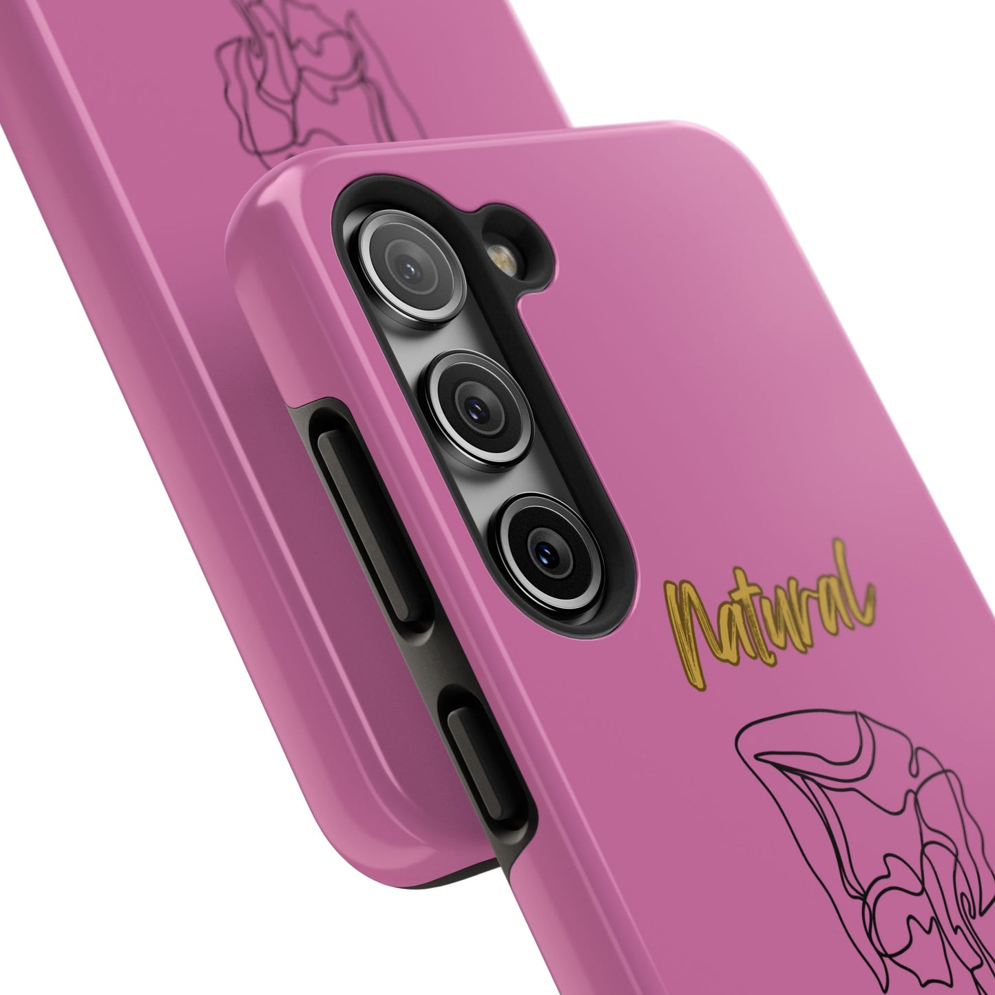 Natural Woman Flexible (BL)Tough Phone Cases LIGHT PINK