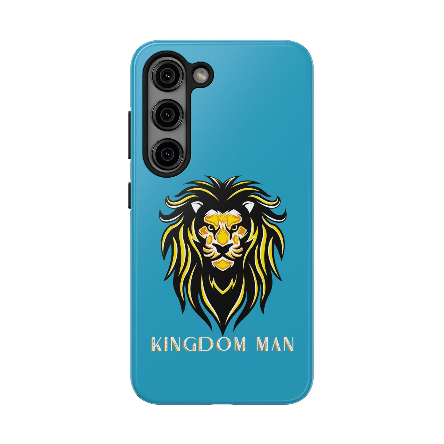 Kingdom Man (White-Gold Label) Tough Phone Case TURQUOISE