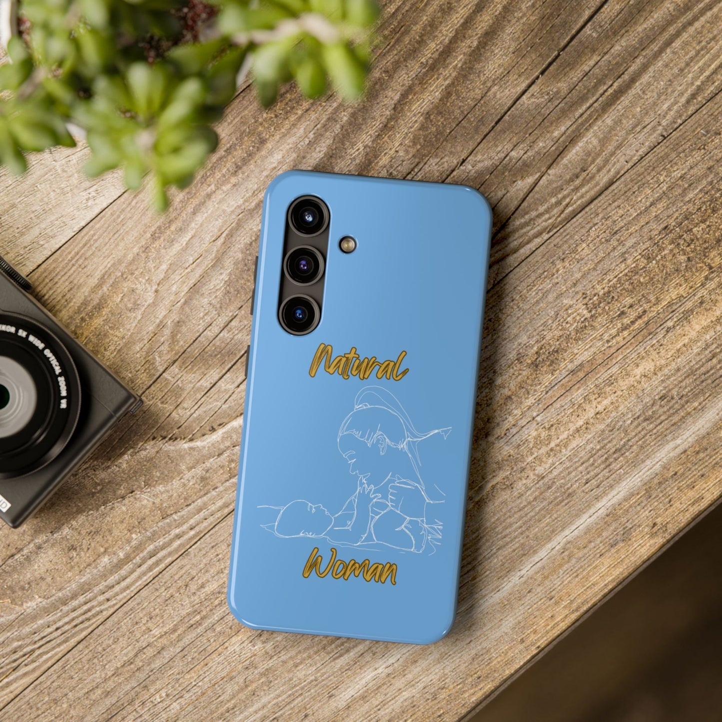 Natural Woman New Life (WL)Tough Phone Cases LIGHT BLUE
