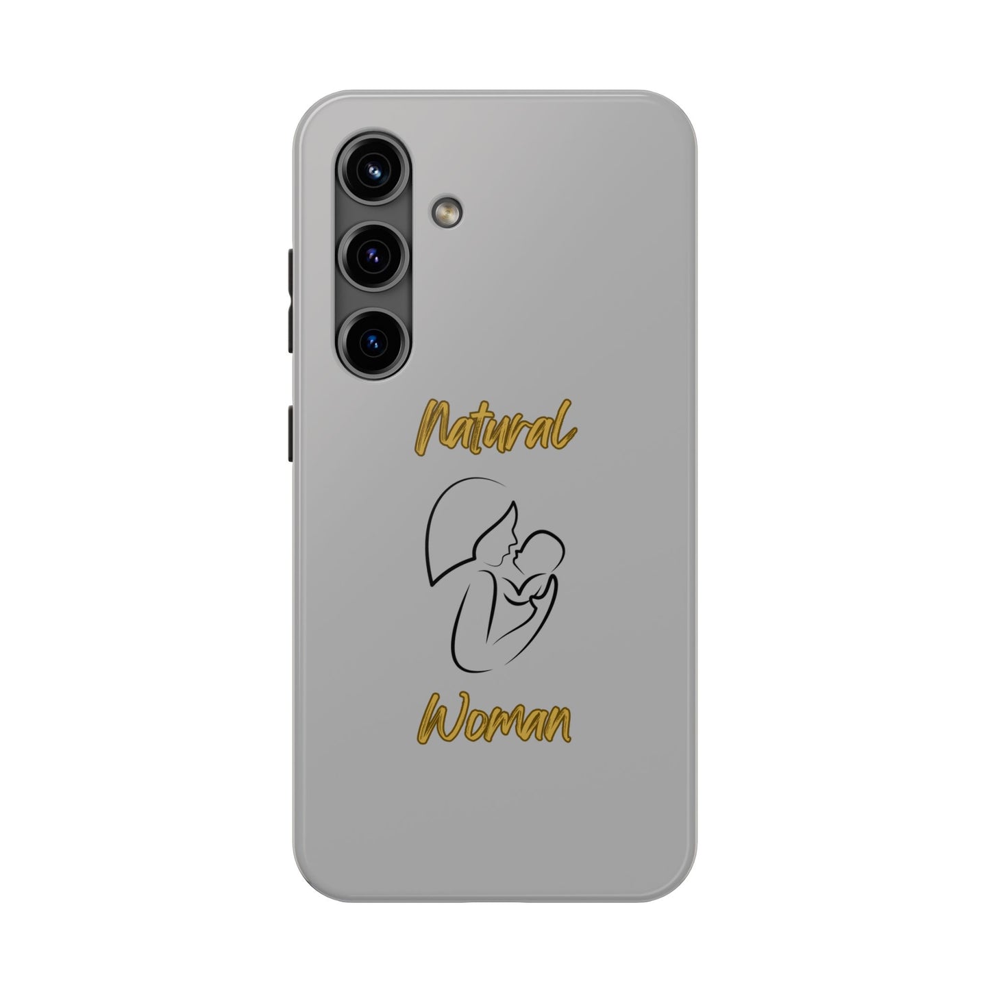 Natural Woman Long Awaited (BL)Tough Phone Cases LIGHT GREY