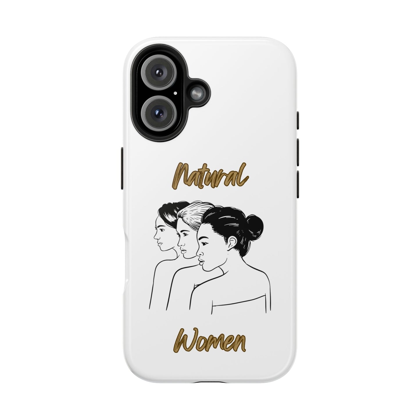 Natural Woman United Friends (BL)Tough Phone Cases WHITE