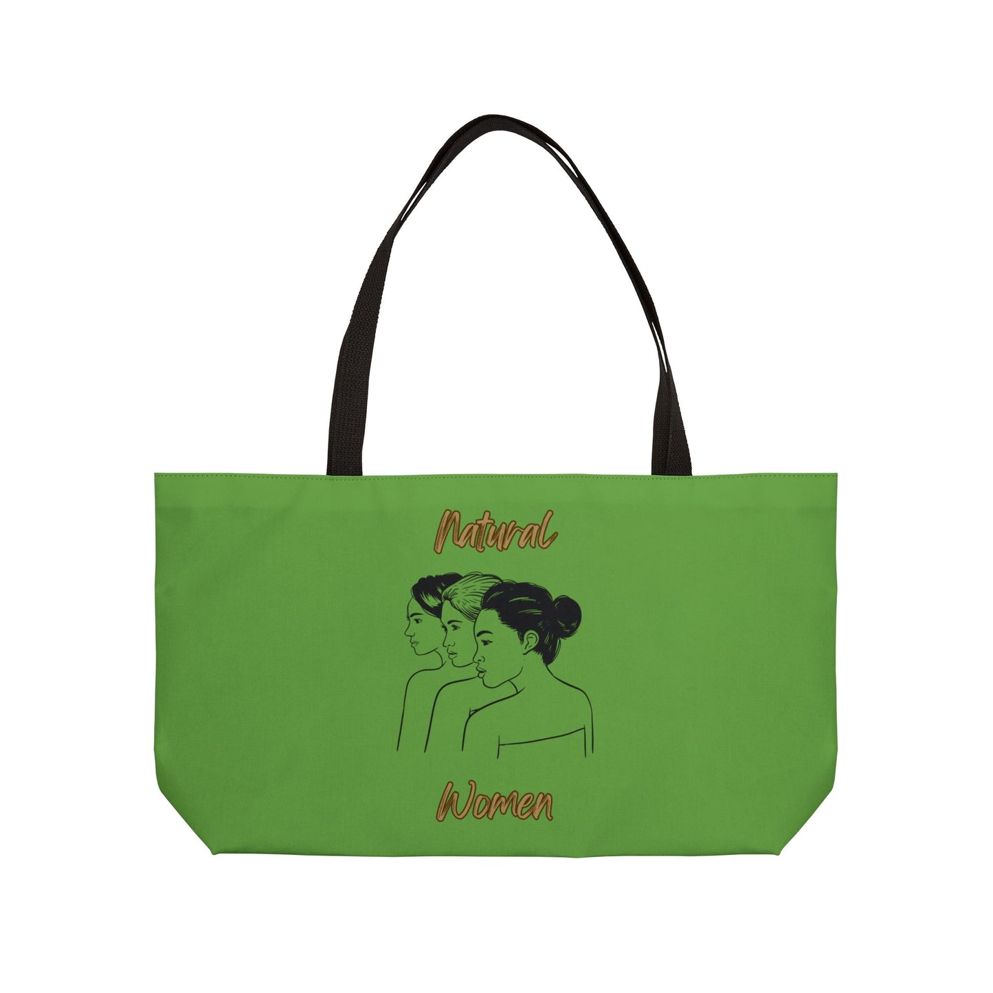 Natural Women United Friends (BL) Weekender Tote Bag GREEN