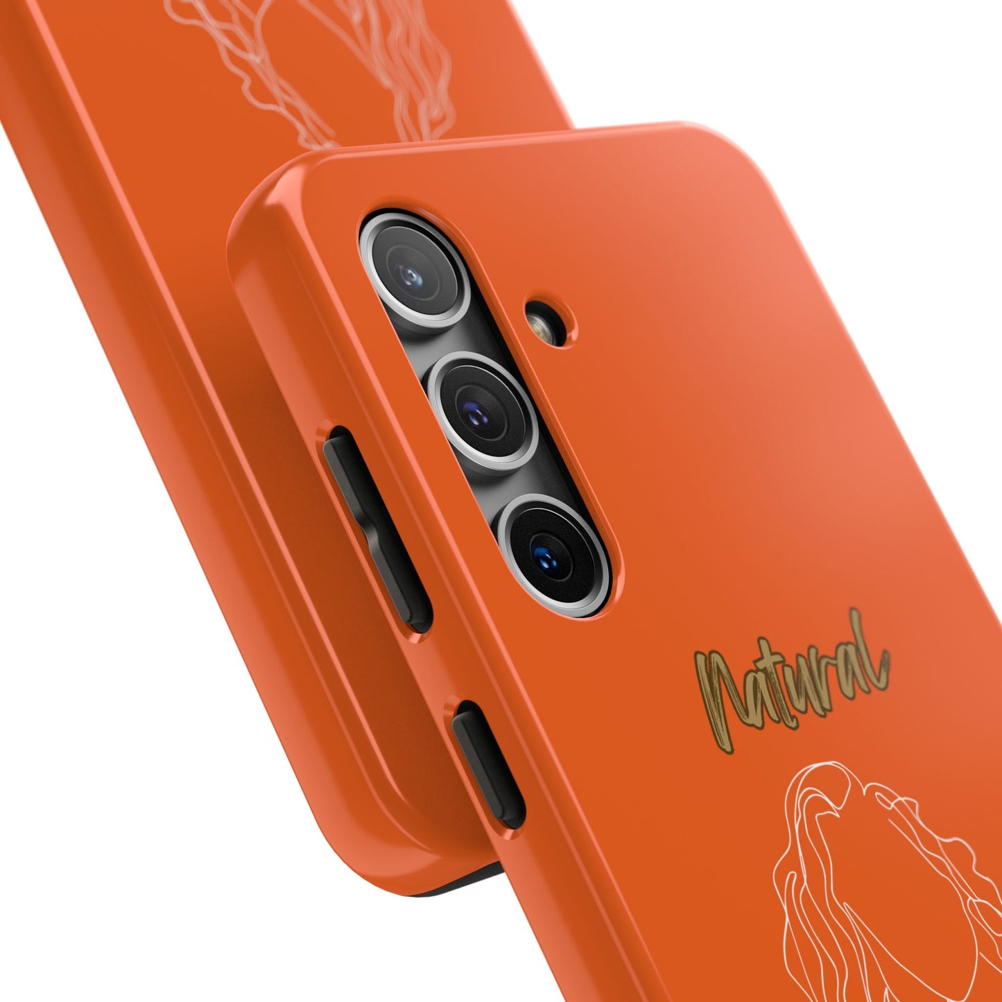 Natural Woman Relaxed (WL) Tough Phone Cases ORANGE