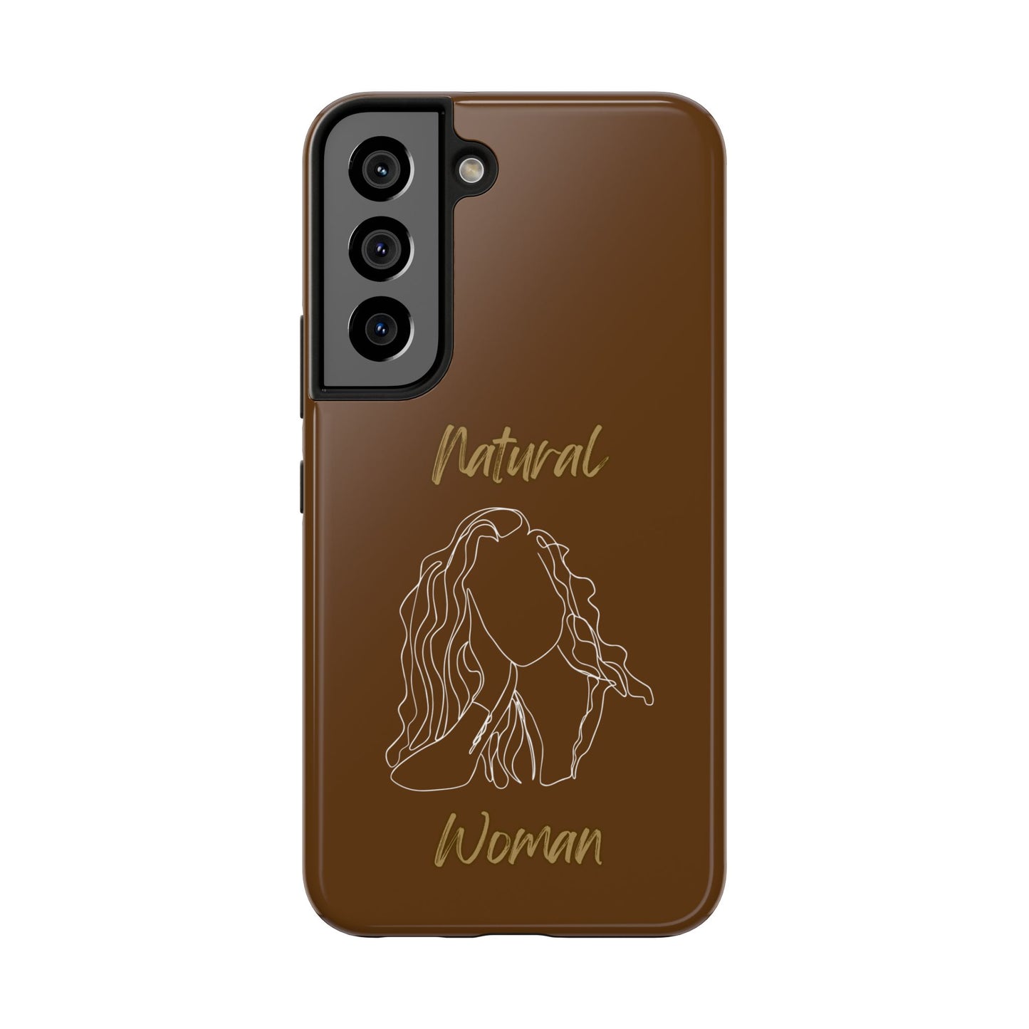 Natural Woman Relaxed (WL) Tough Phone Cases BROWN