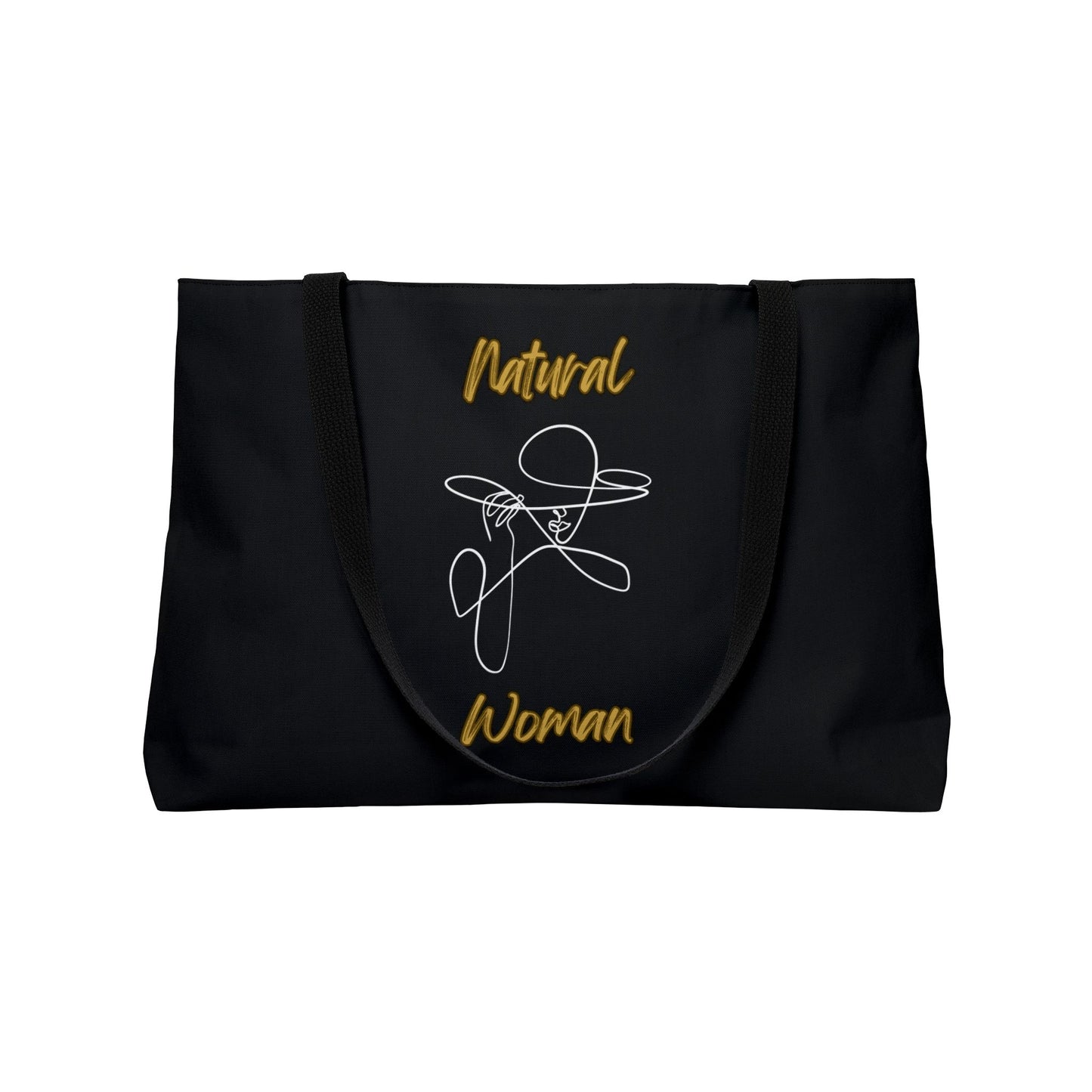Natural Woman An Original (WL) Weekender Tote Bag BLACK