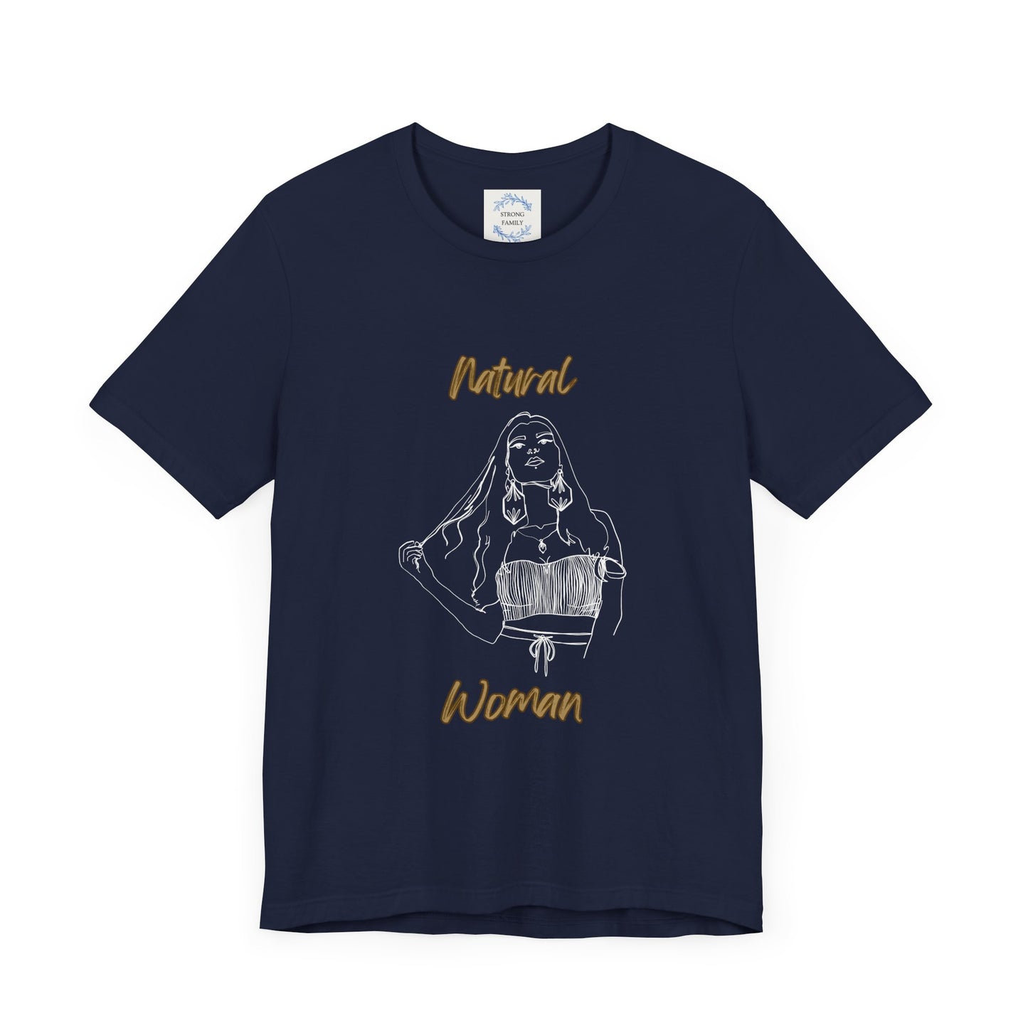 Natural Woman Thinking (WL) Short Sleeve T-Shirt