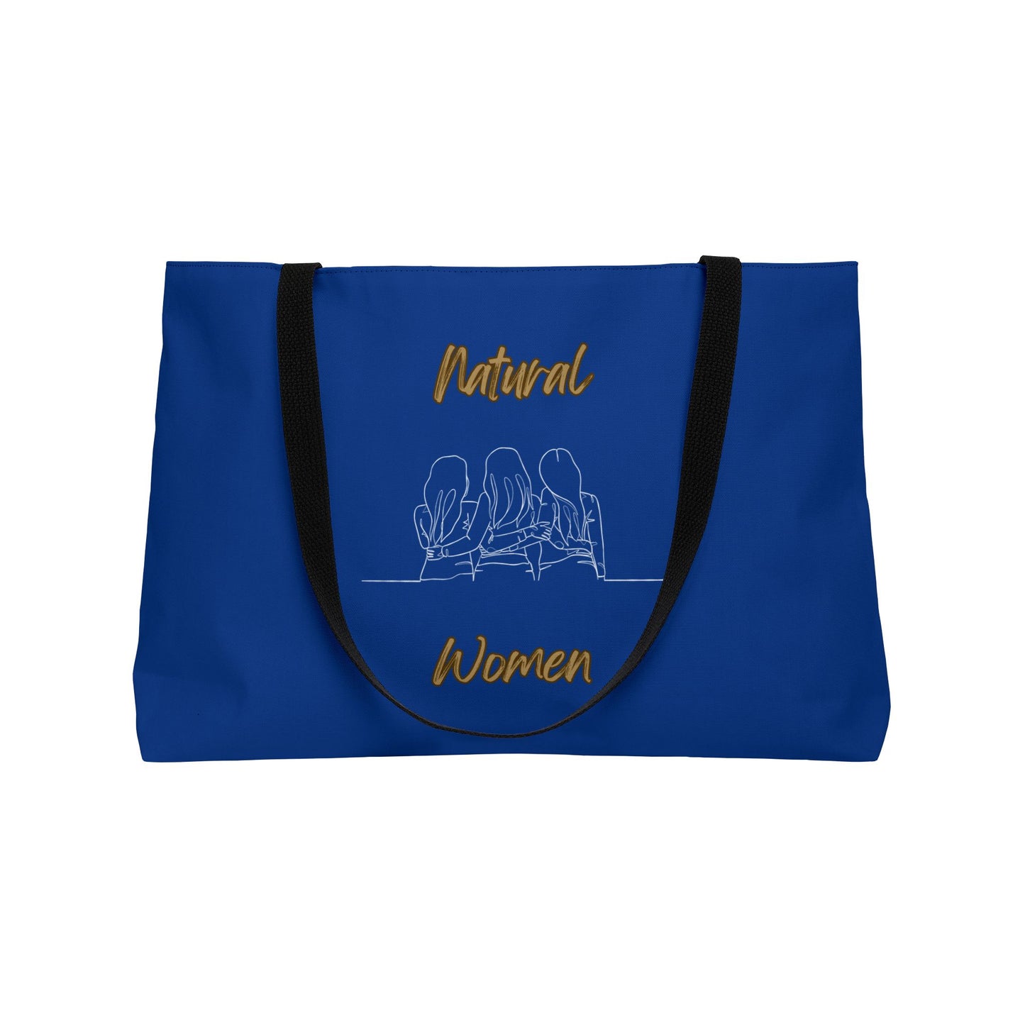 Natural Woman Loving Friends (WL) Weekender Tote Bag DARK BLUE