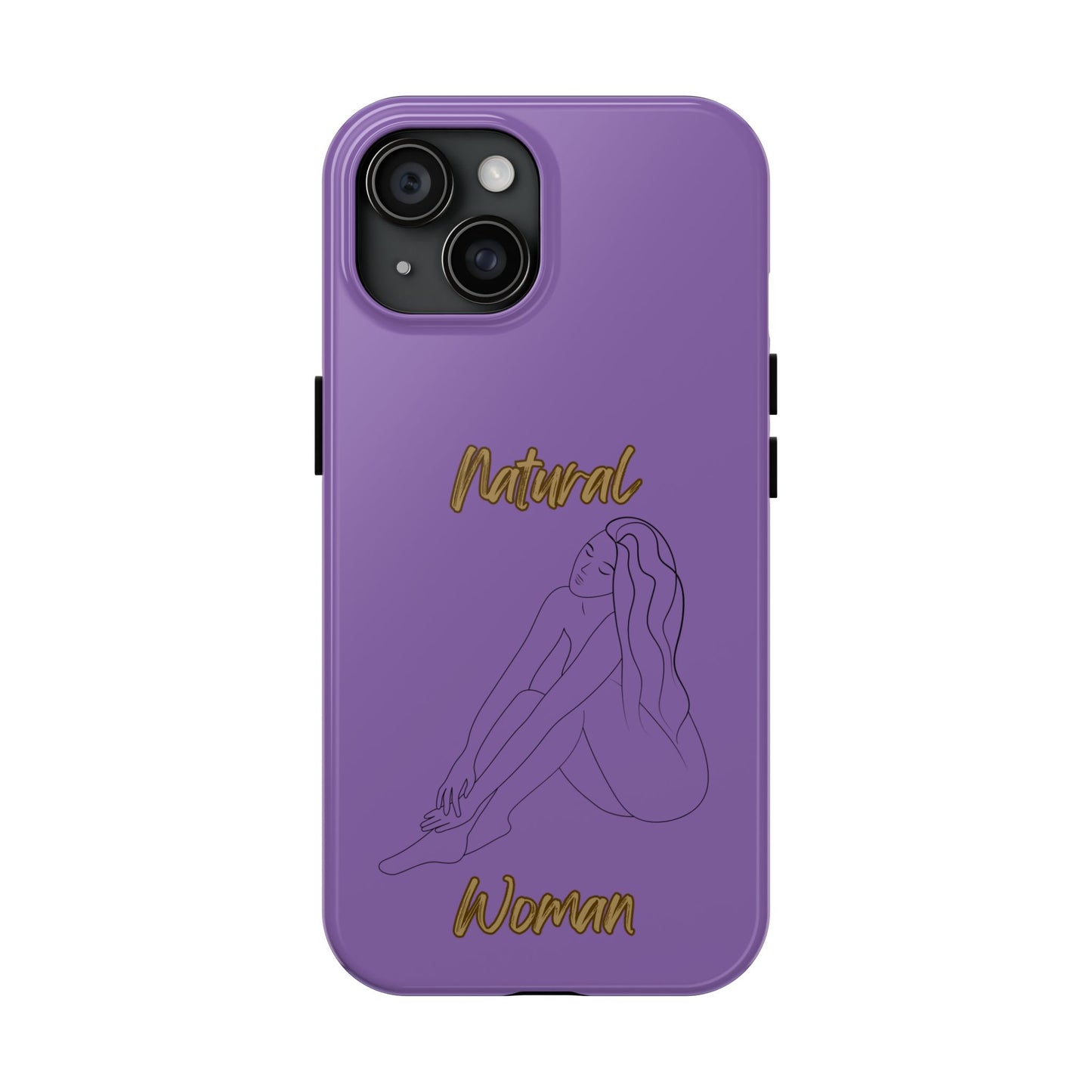 Natural Woman Beauty (BL) Tough Phone Cases LIGHT PURPLE