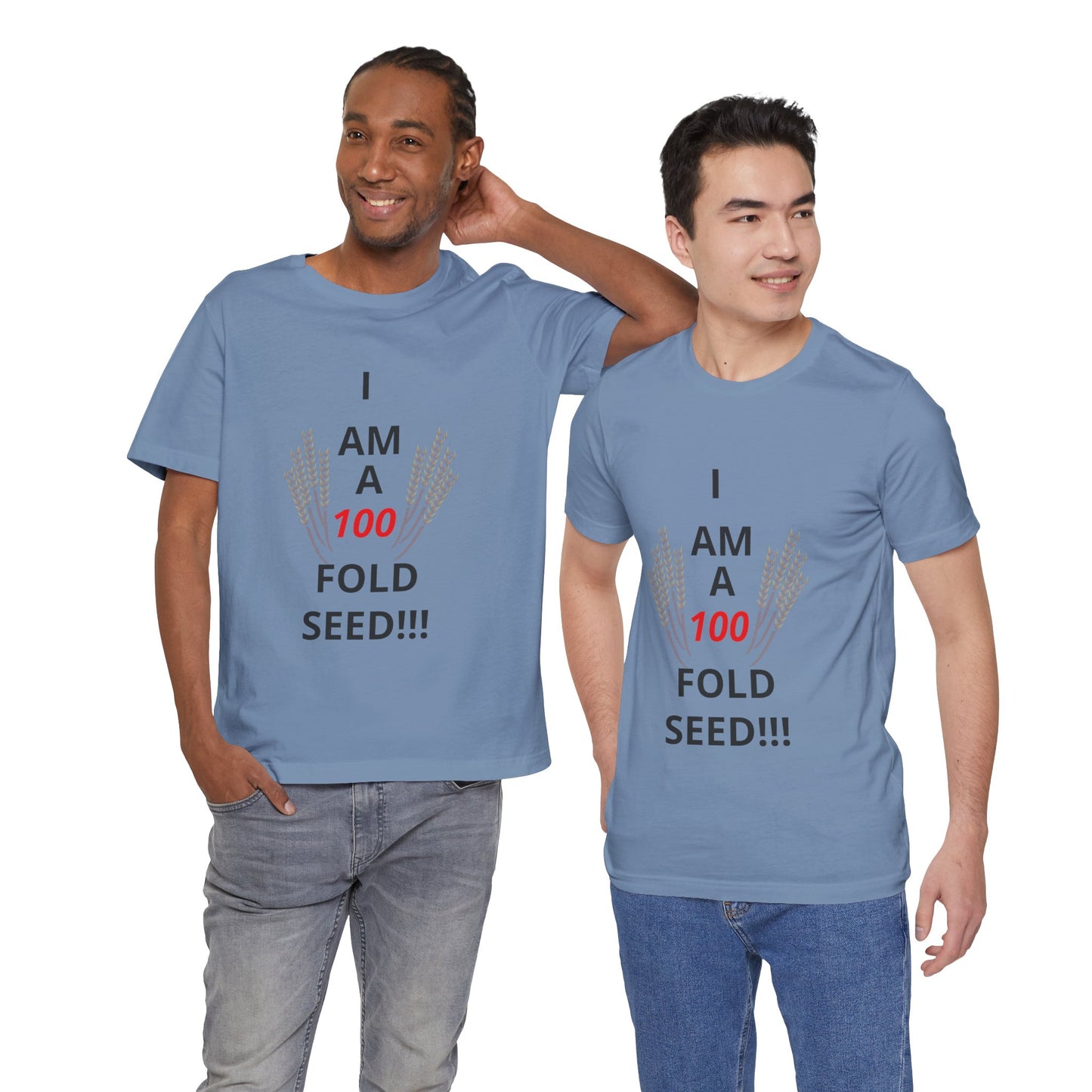 100-FOLD SEED (BL) T-Shirt