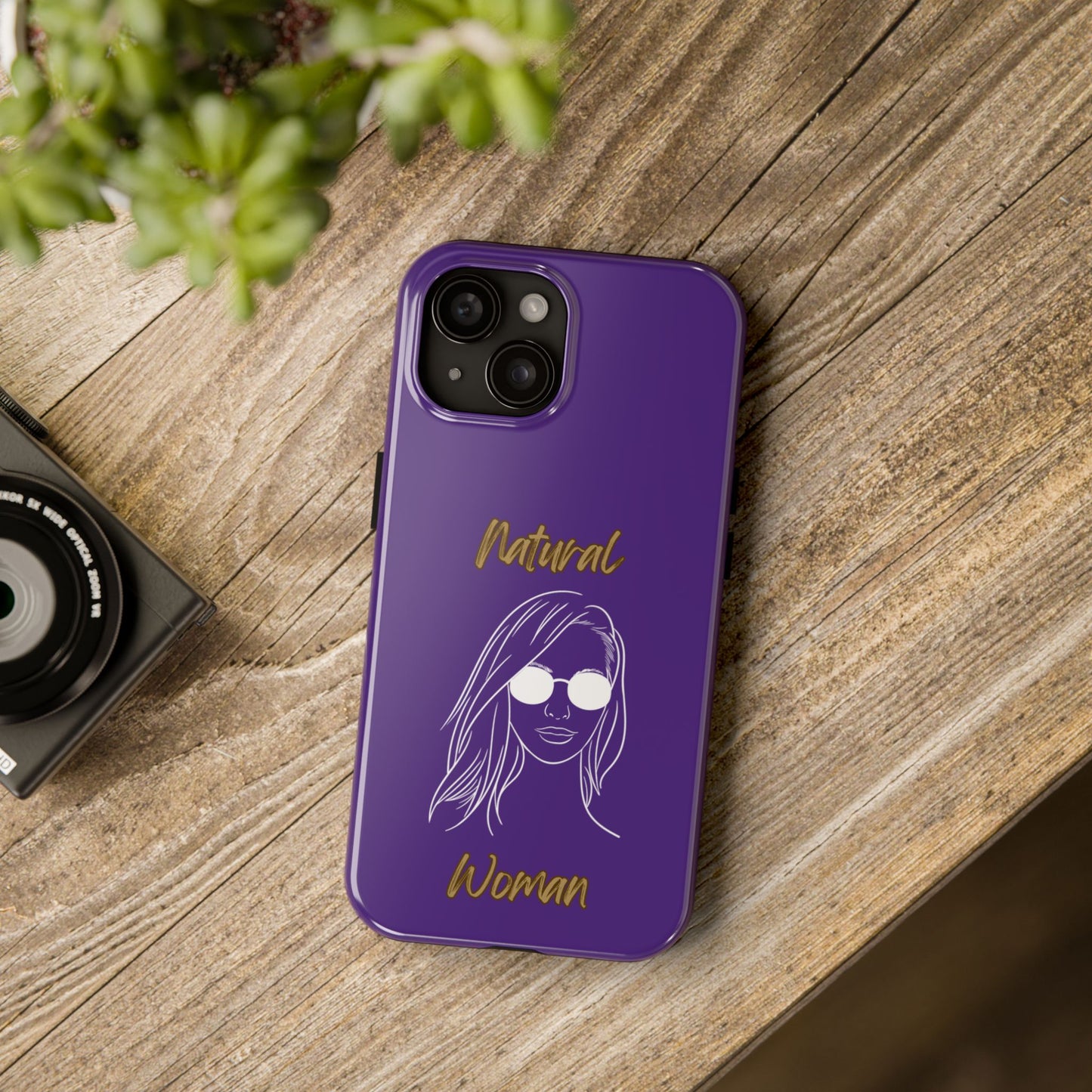 Natural Woman Shades (WL)Tough Phone Cases PURPLE