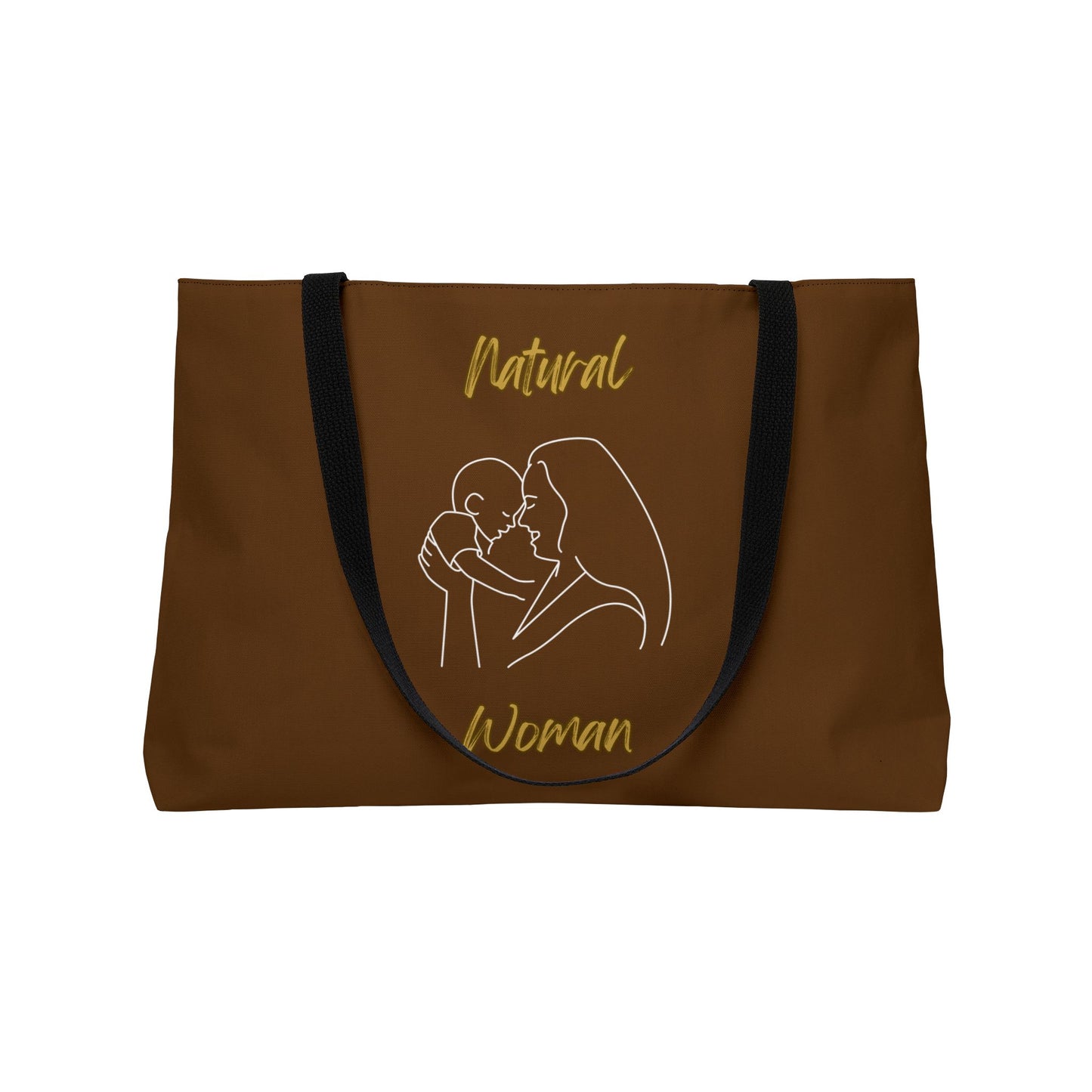 Natural Woman Joy (WL) Weekender Tote Bag BROWN