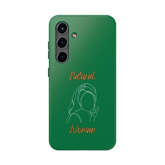 Natural Woman Towel Wrapped (WL)Tough Phone Cases DARK GREEN
